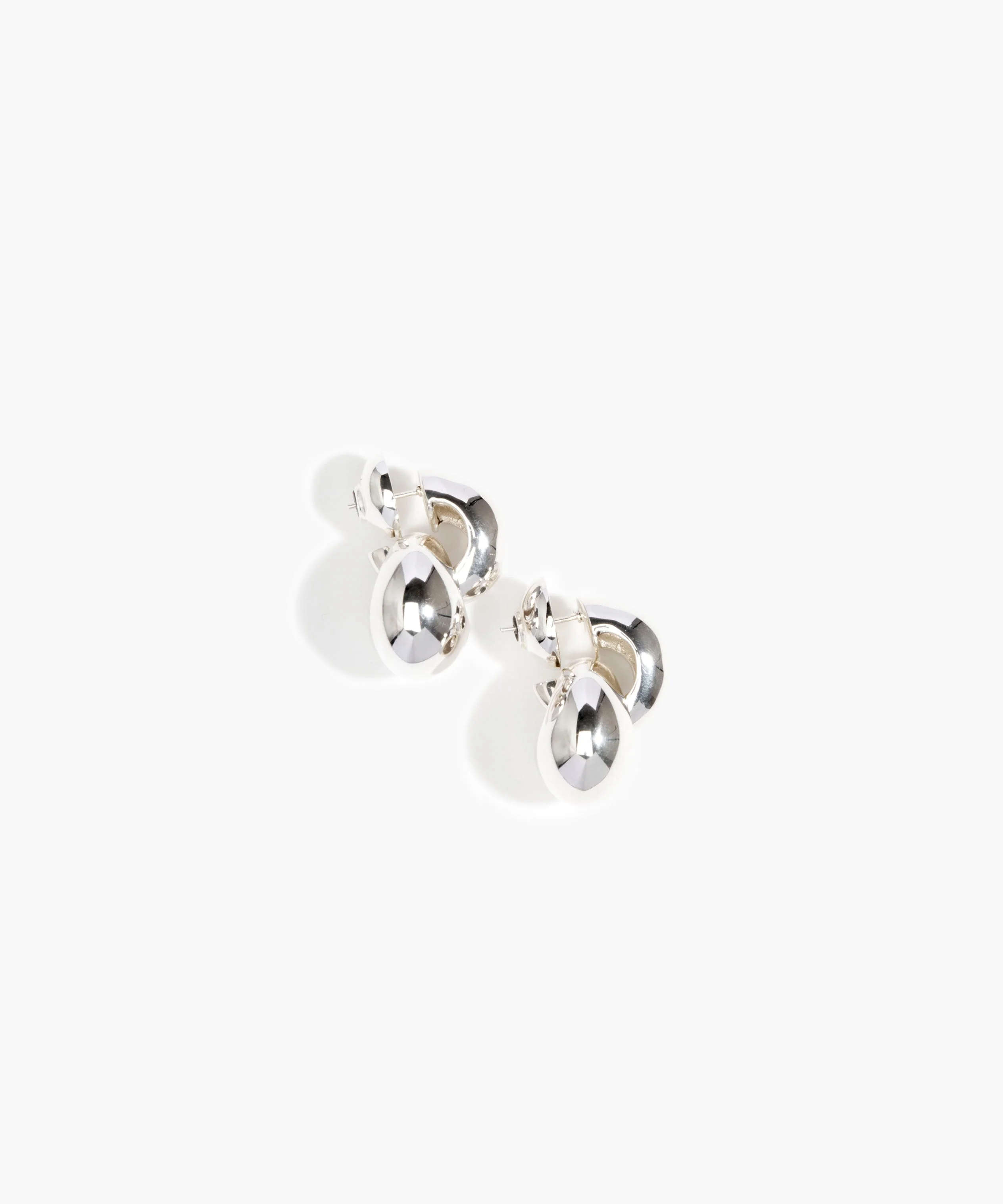 Double-Linked Chifferi Hoop Earrings - Image 5
