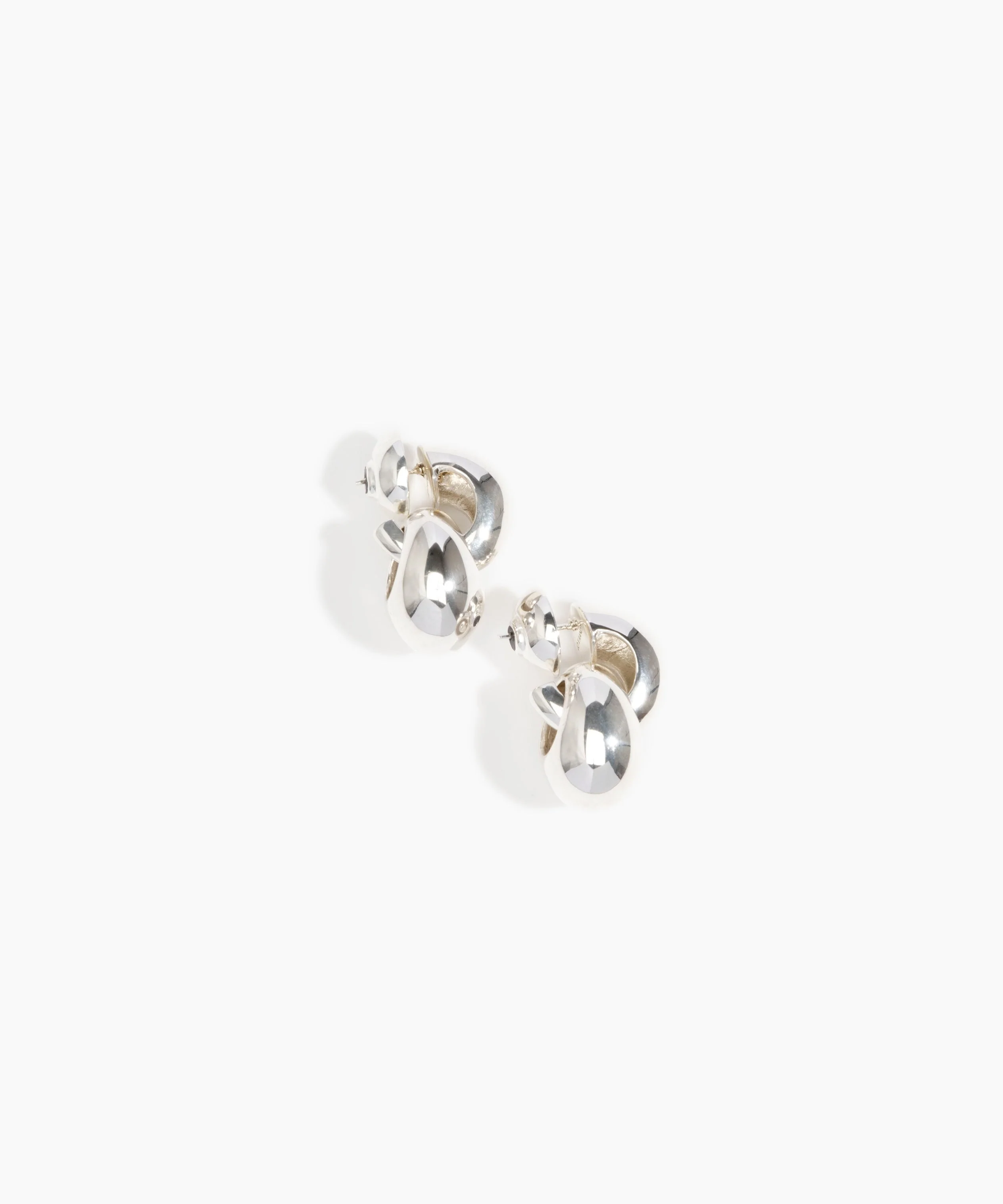 Double-Linked Chifferi Hoop Earrings - Image 7