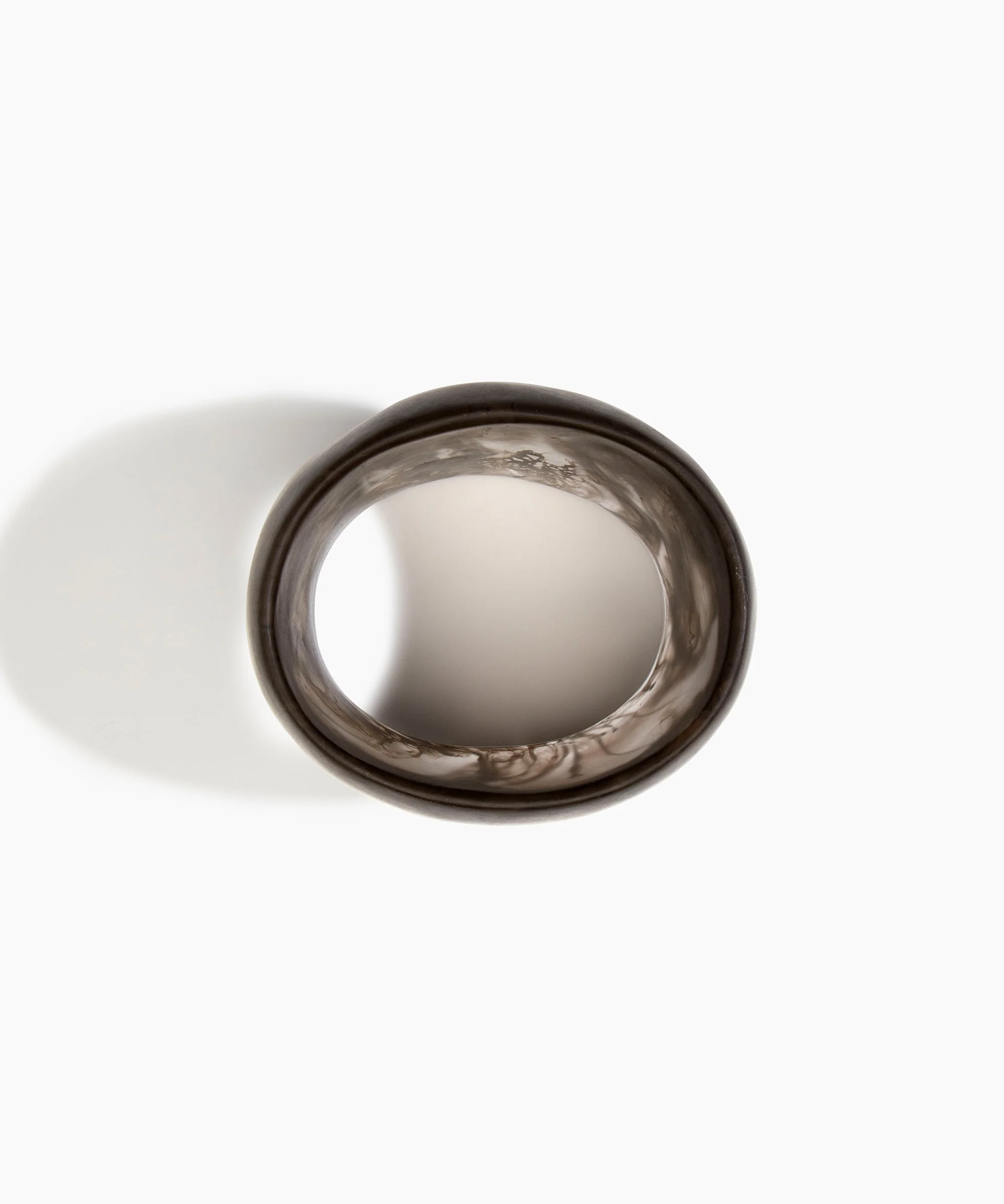 Extra Large Organic Oval Bangle - Image 14