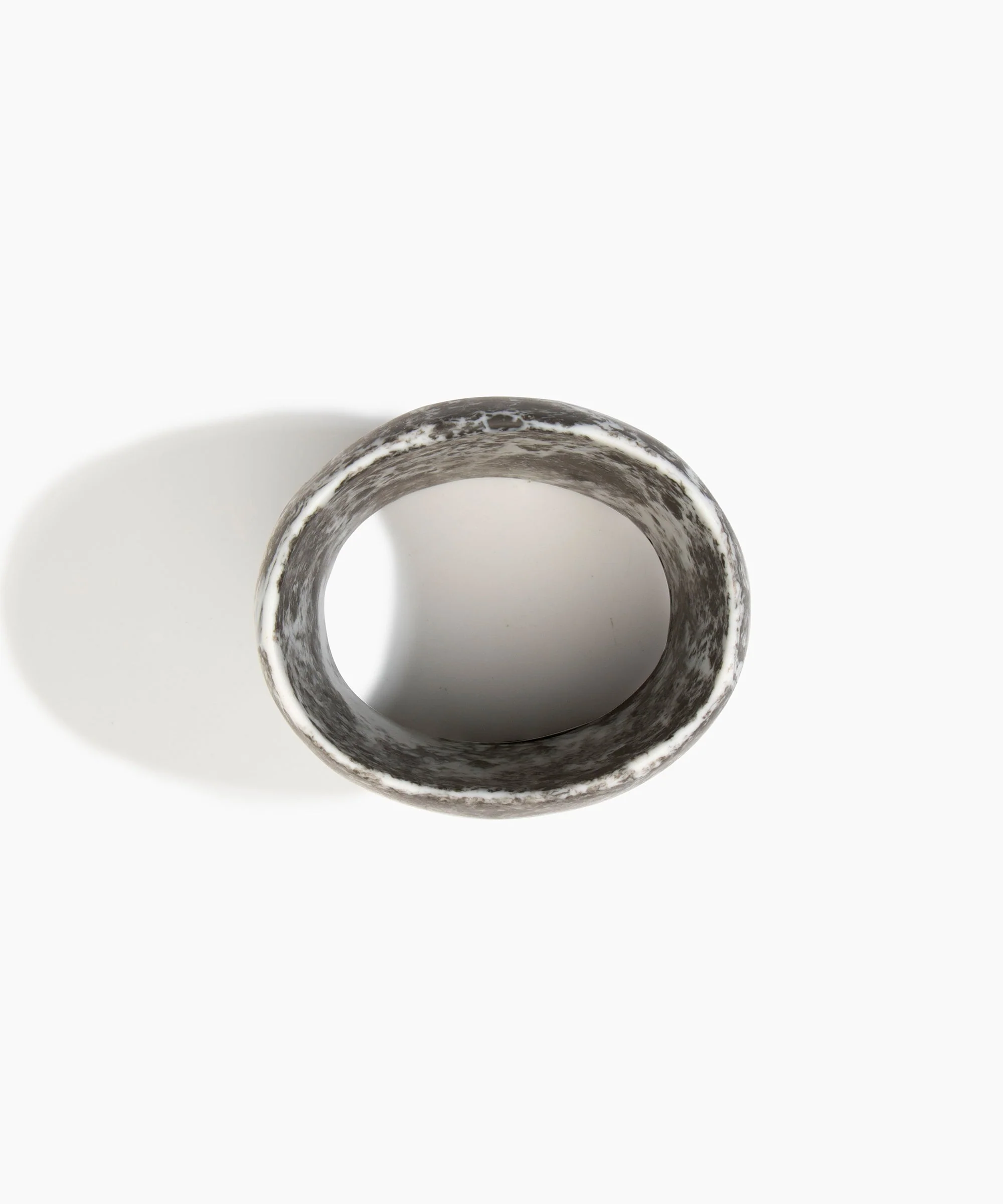 Extra Large Organic Oval Bangle - Image 18