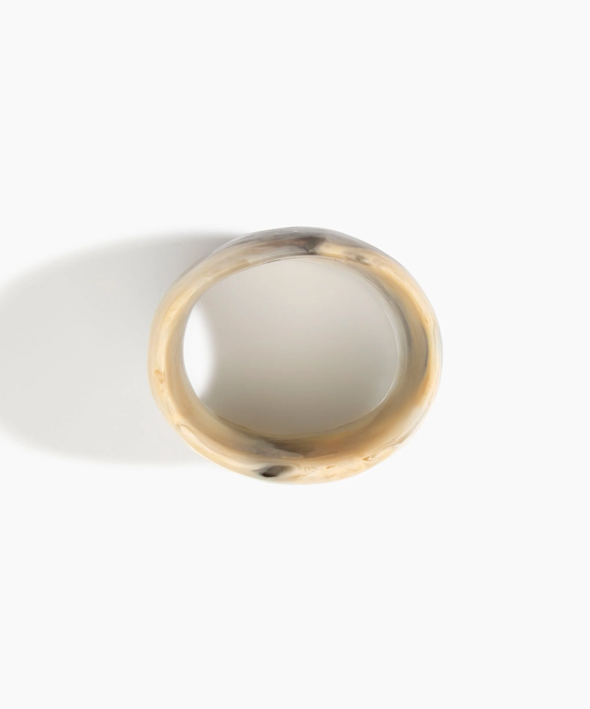 Extra Large Organic Oval Bangle - Image 20