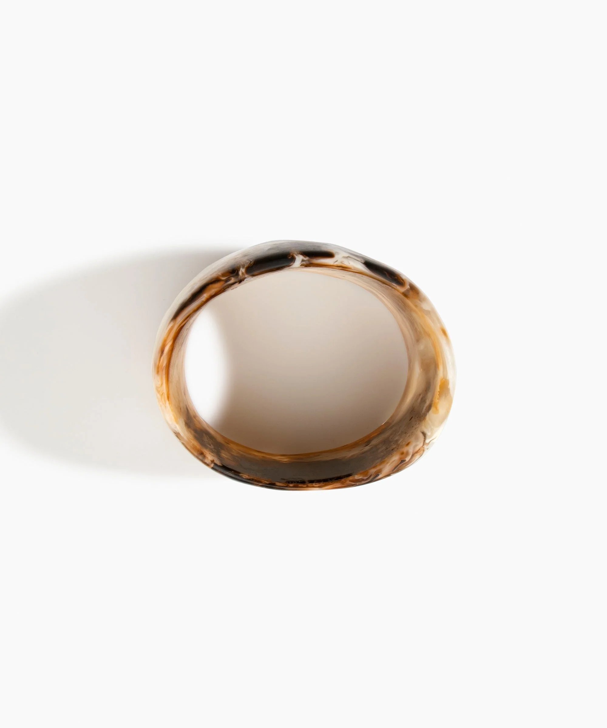 Extra Large Organic Oval Bangle - Image 34