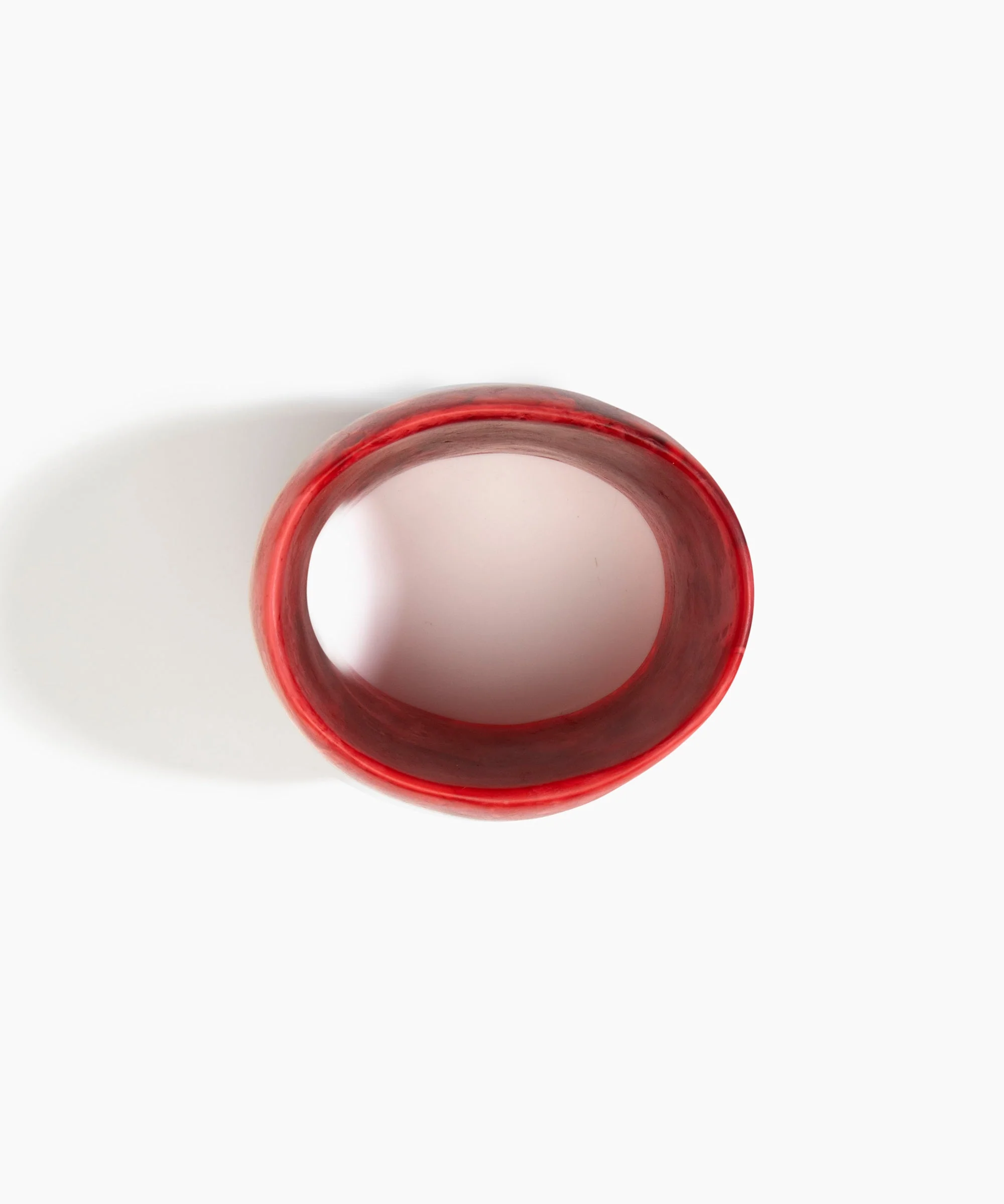 Extra Large Organic Oval Bangle - Image 8