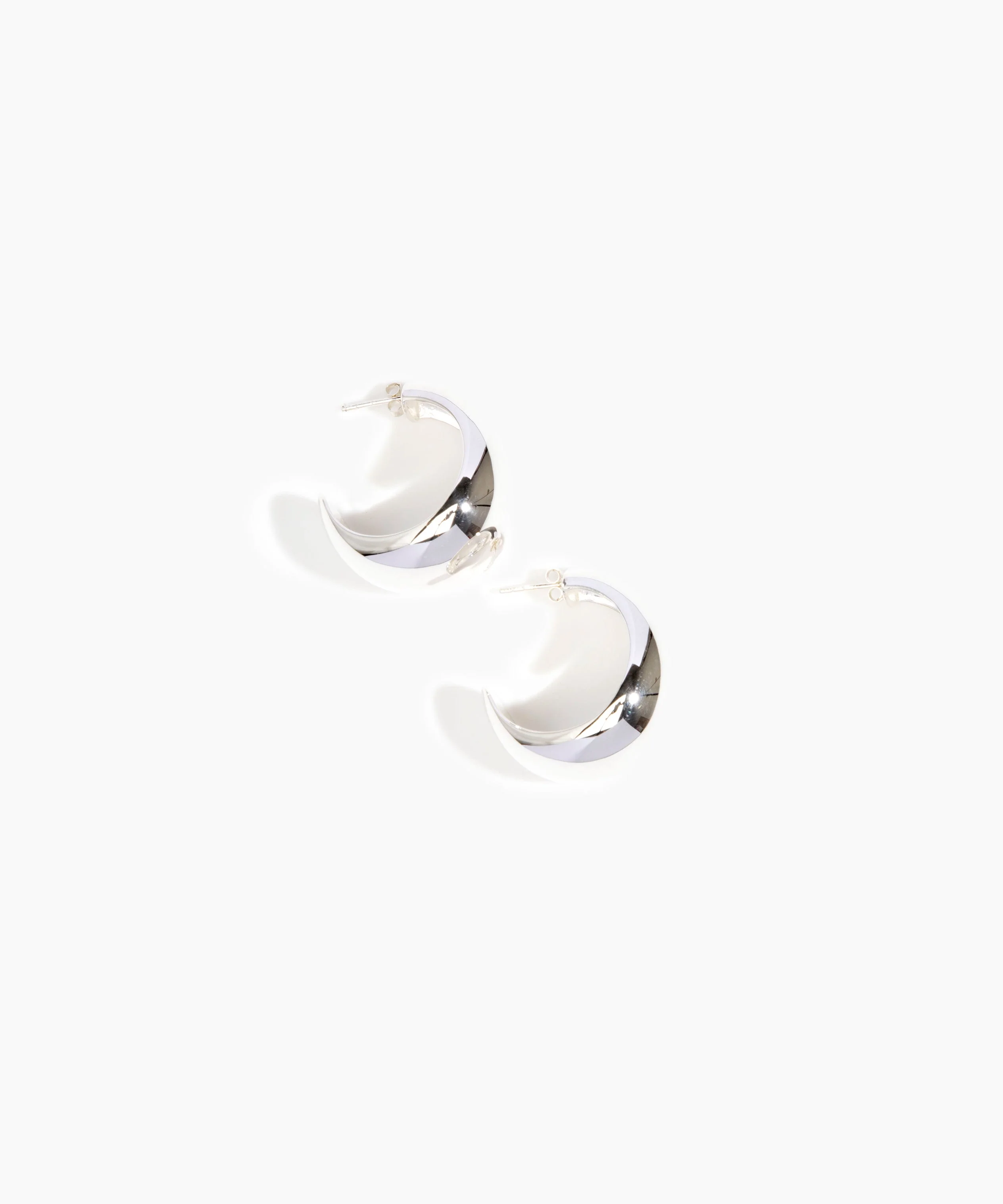 Large Chifferi Hoop Earrings - Image 2