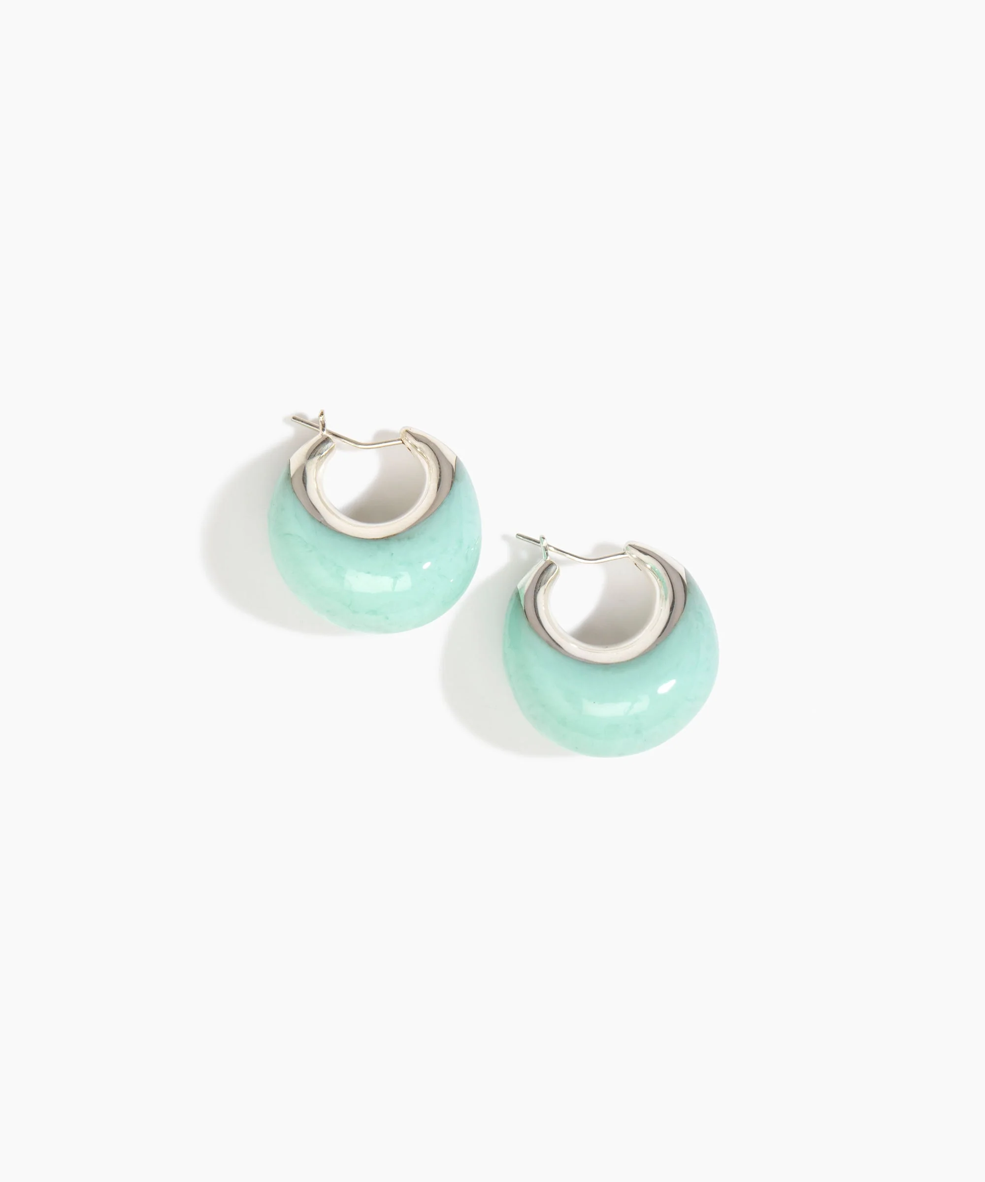 Large Crescent Earrings - Image 3