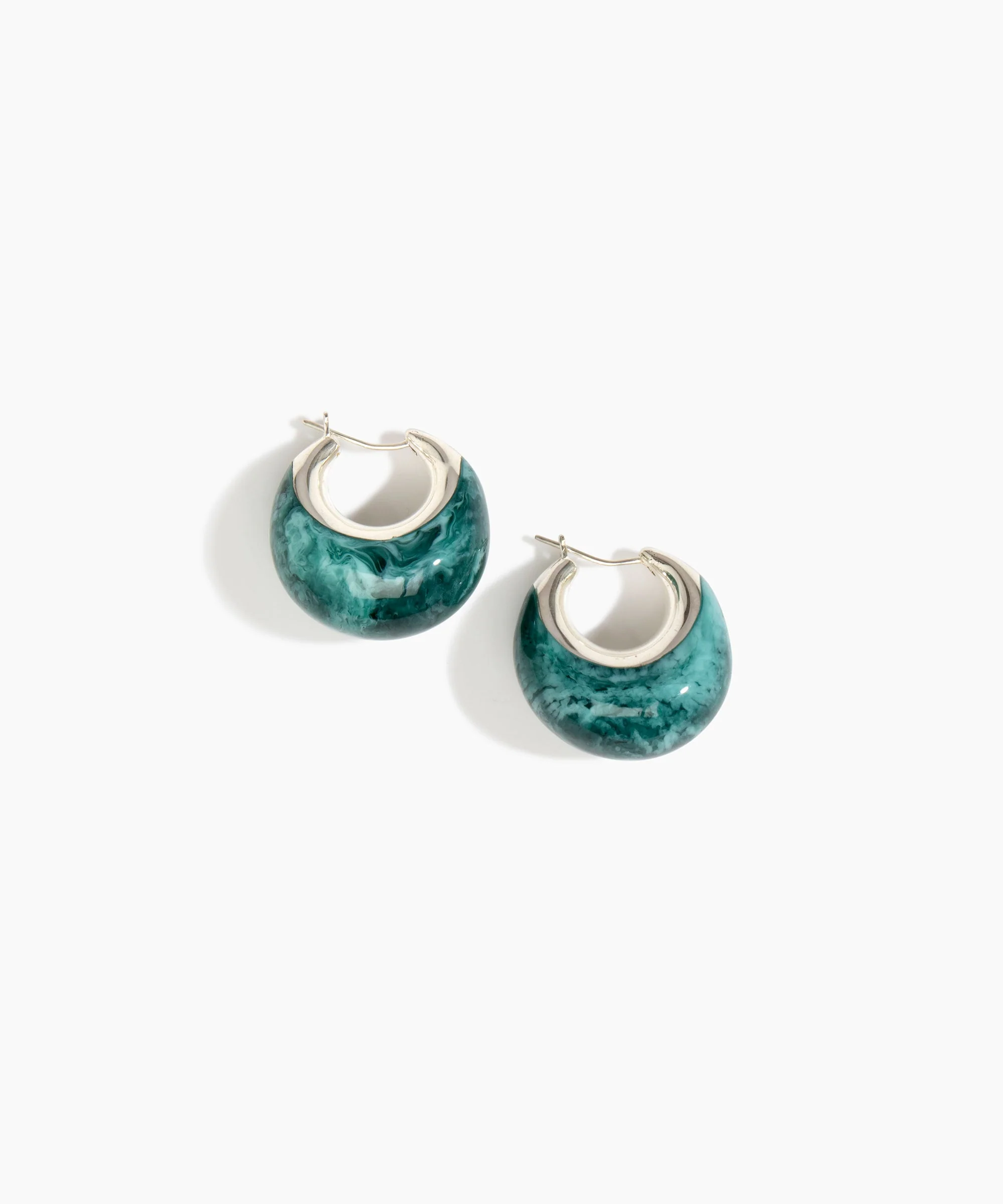 Large Crescent Earrings - Image 4
