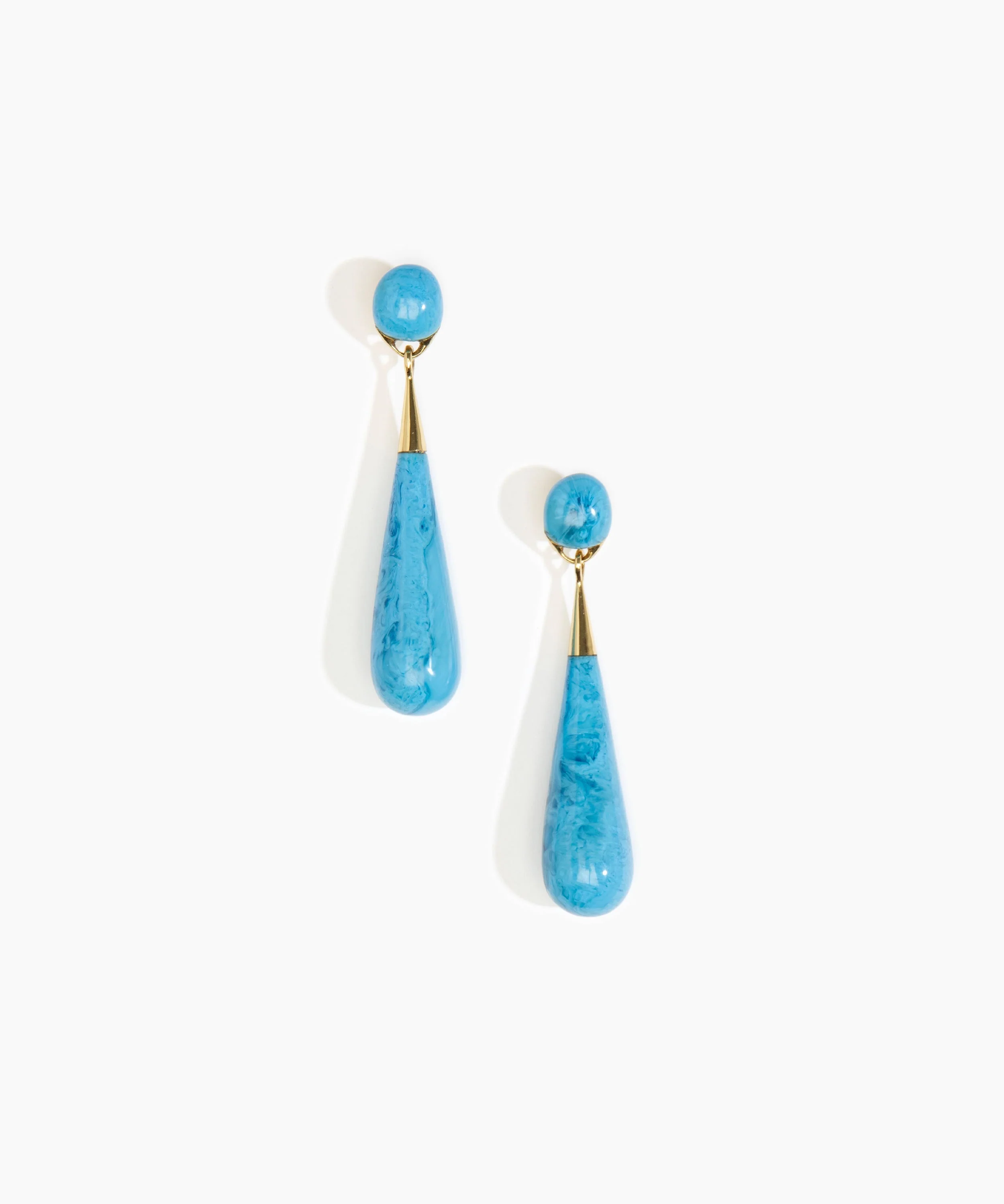 Large Dew Drop Earrings - Image 6