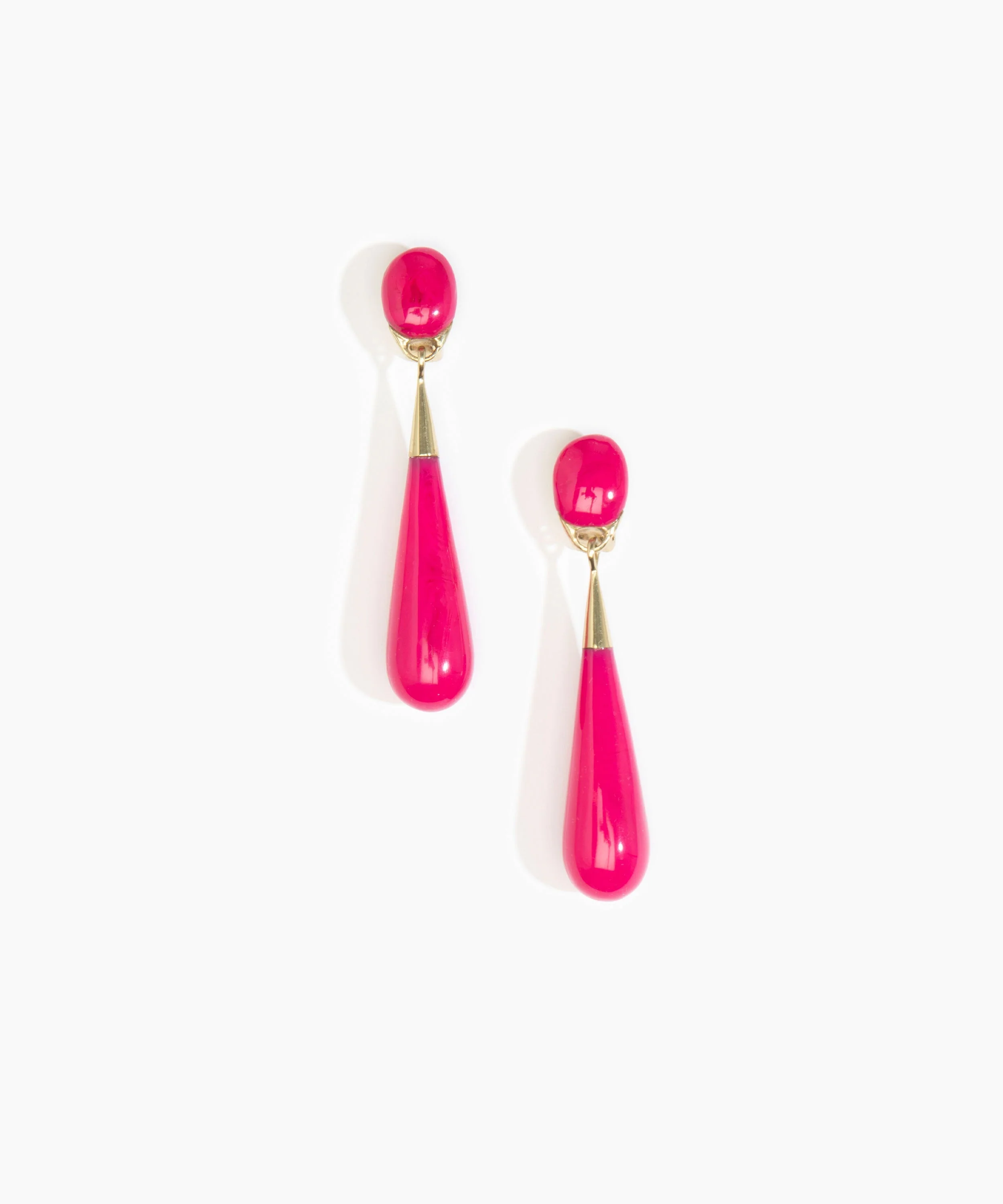Large Dew Drop Earrings - Image 9