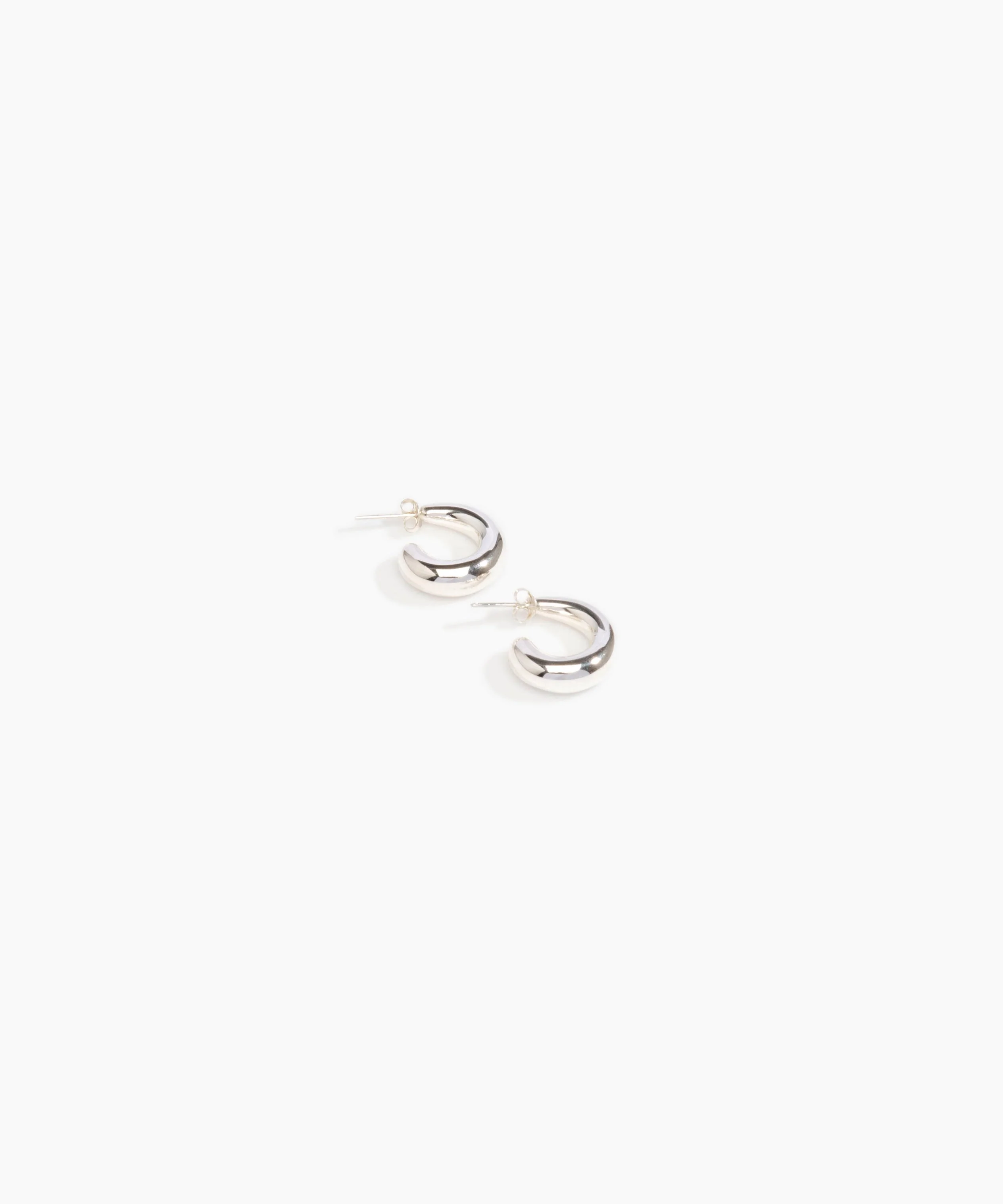 Large Liquid Loop Earrings - Image 4