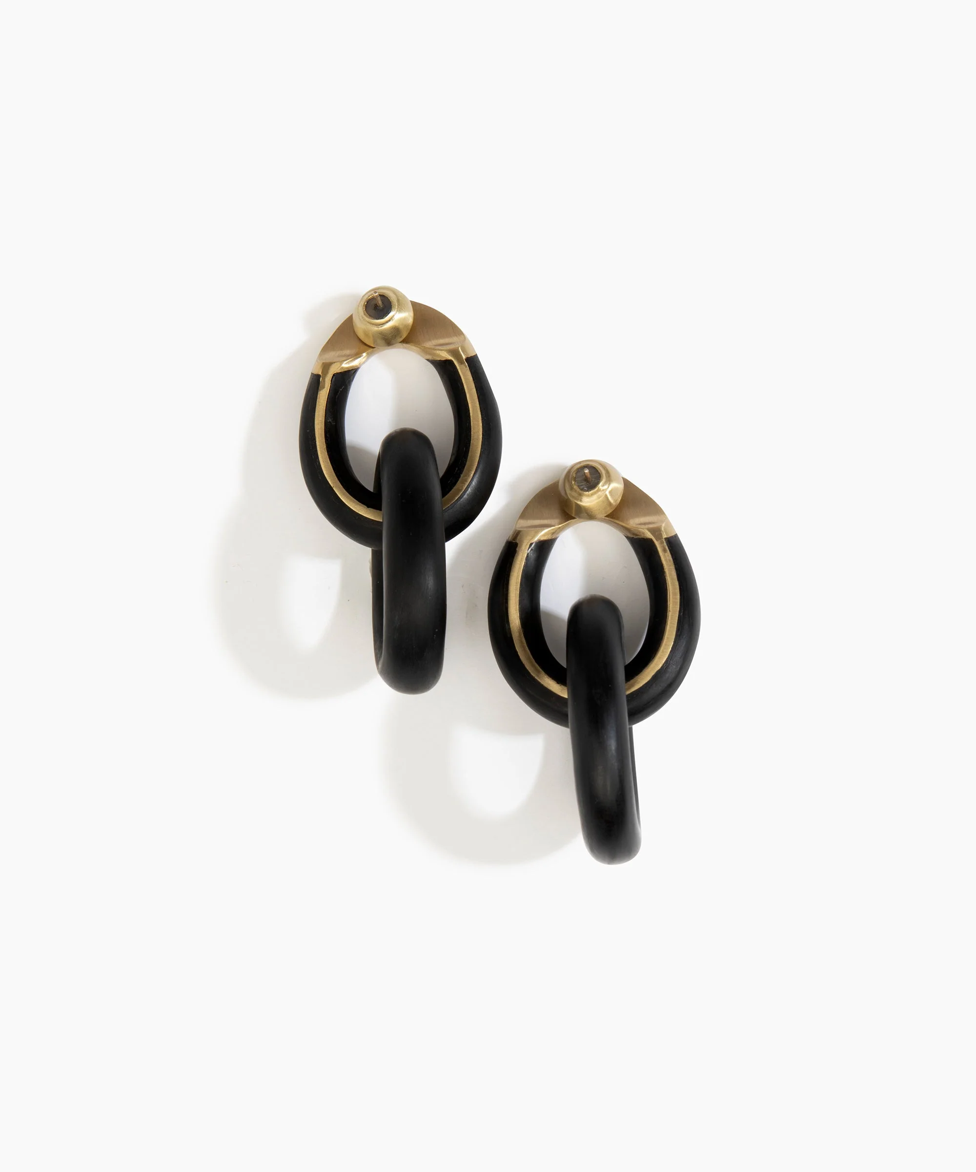 Large Rock Chain Earrings - Image 14