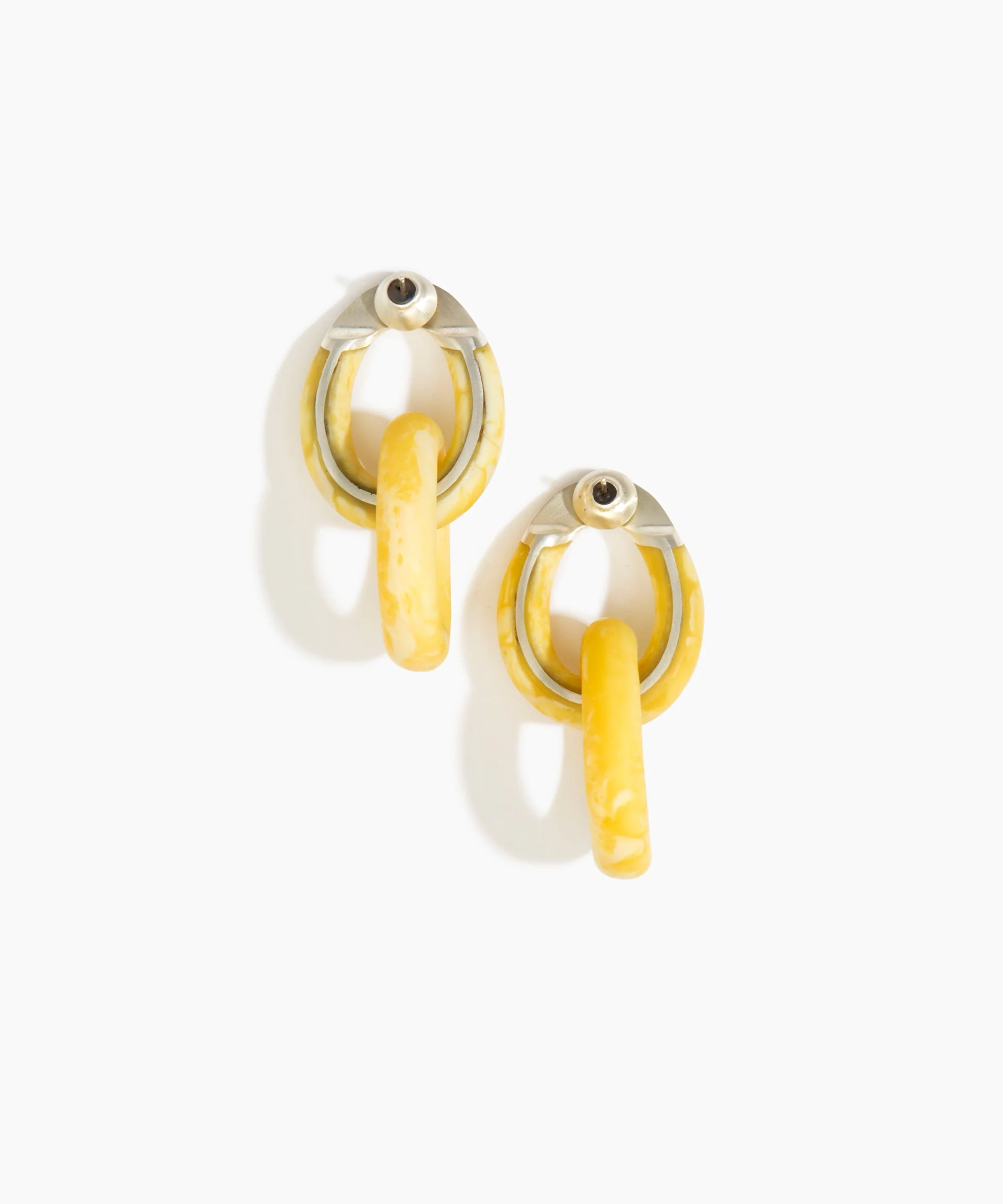 Large Rock Chain Earrings - Image 18