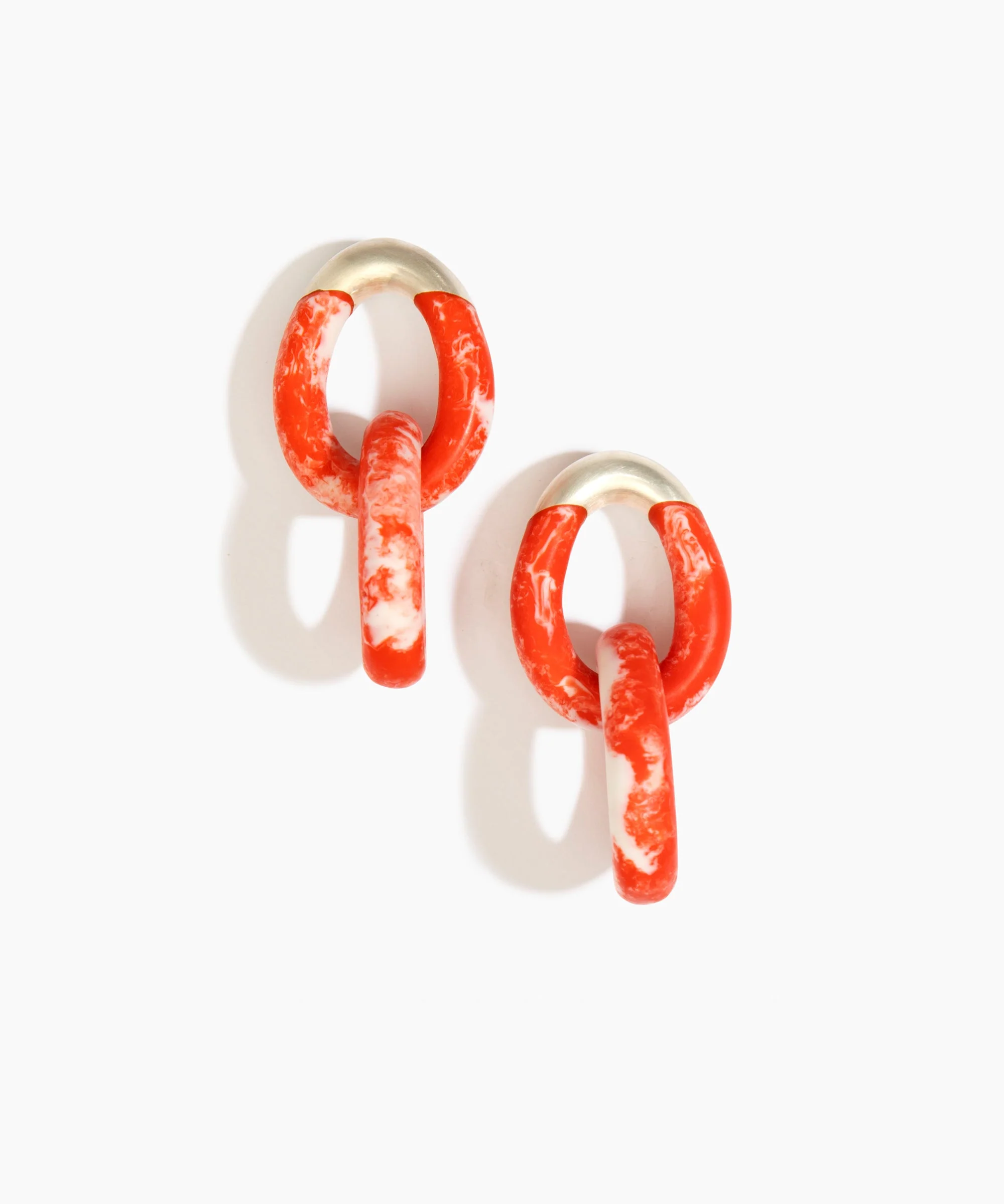 Large Rock Chain Earrings - Image 19