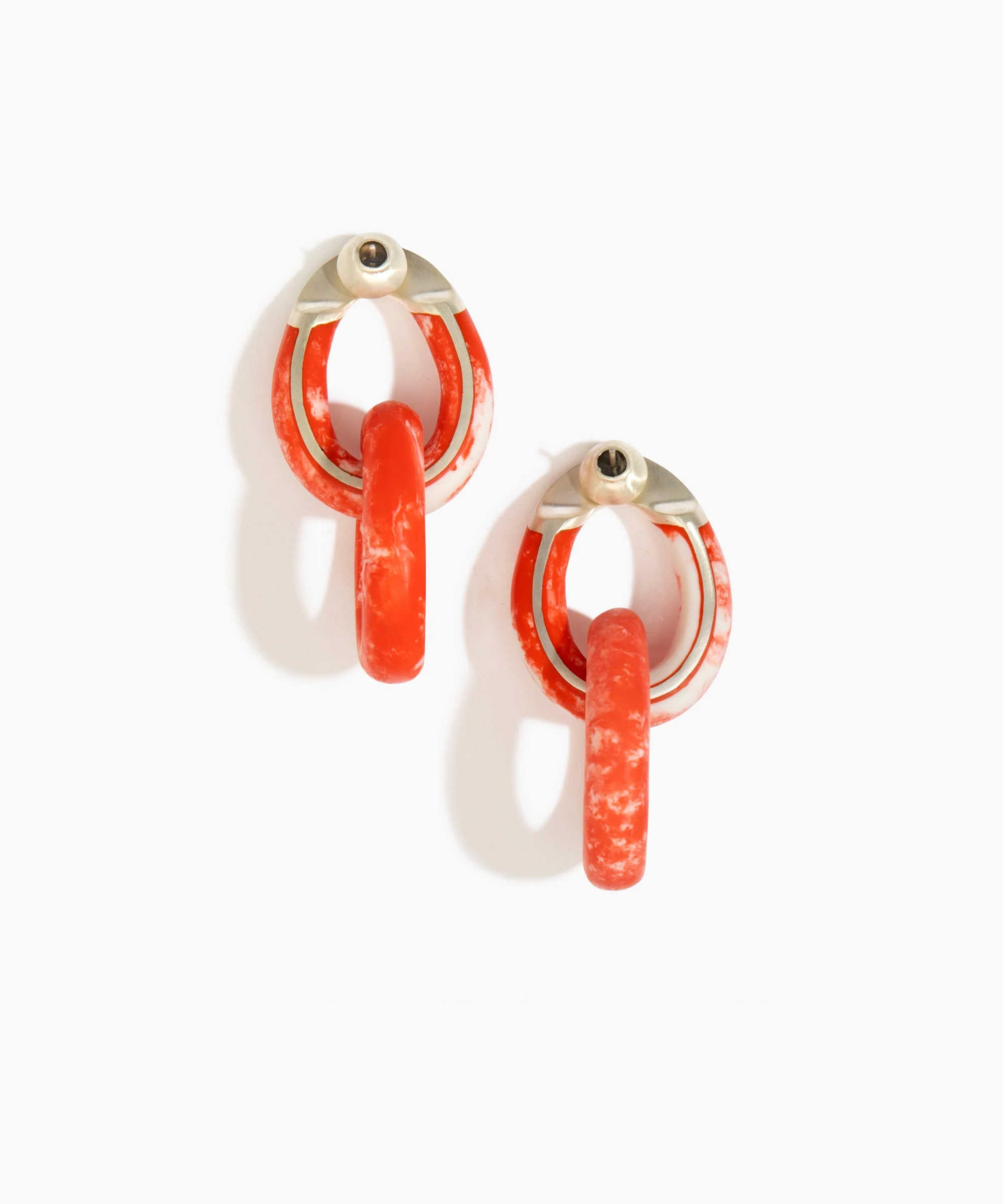 Large Rock Chain Earrings - Image 20