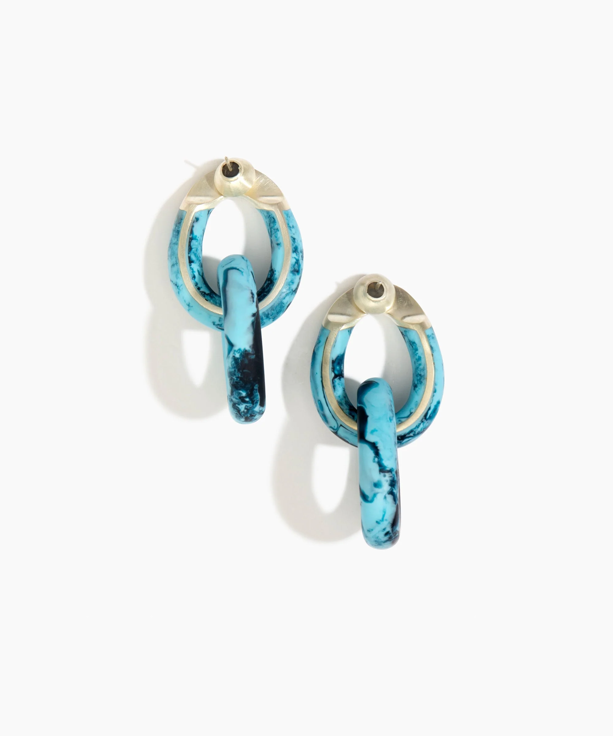 Large Rock Chain Earrings - Image 22