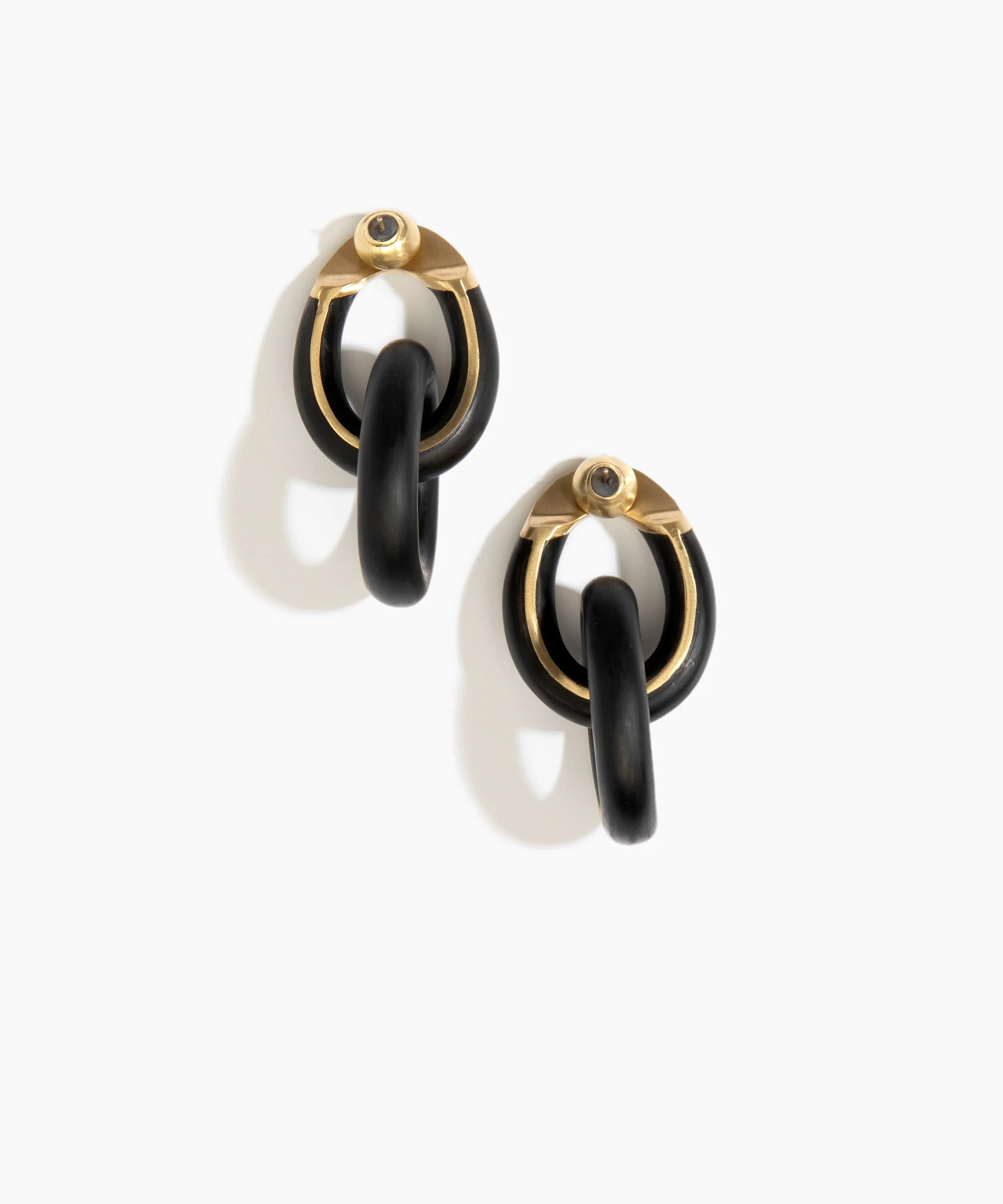 Large Rock Chain Earrings - Image 24