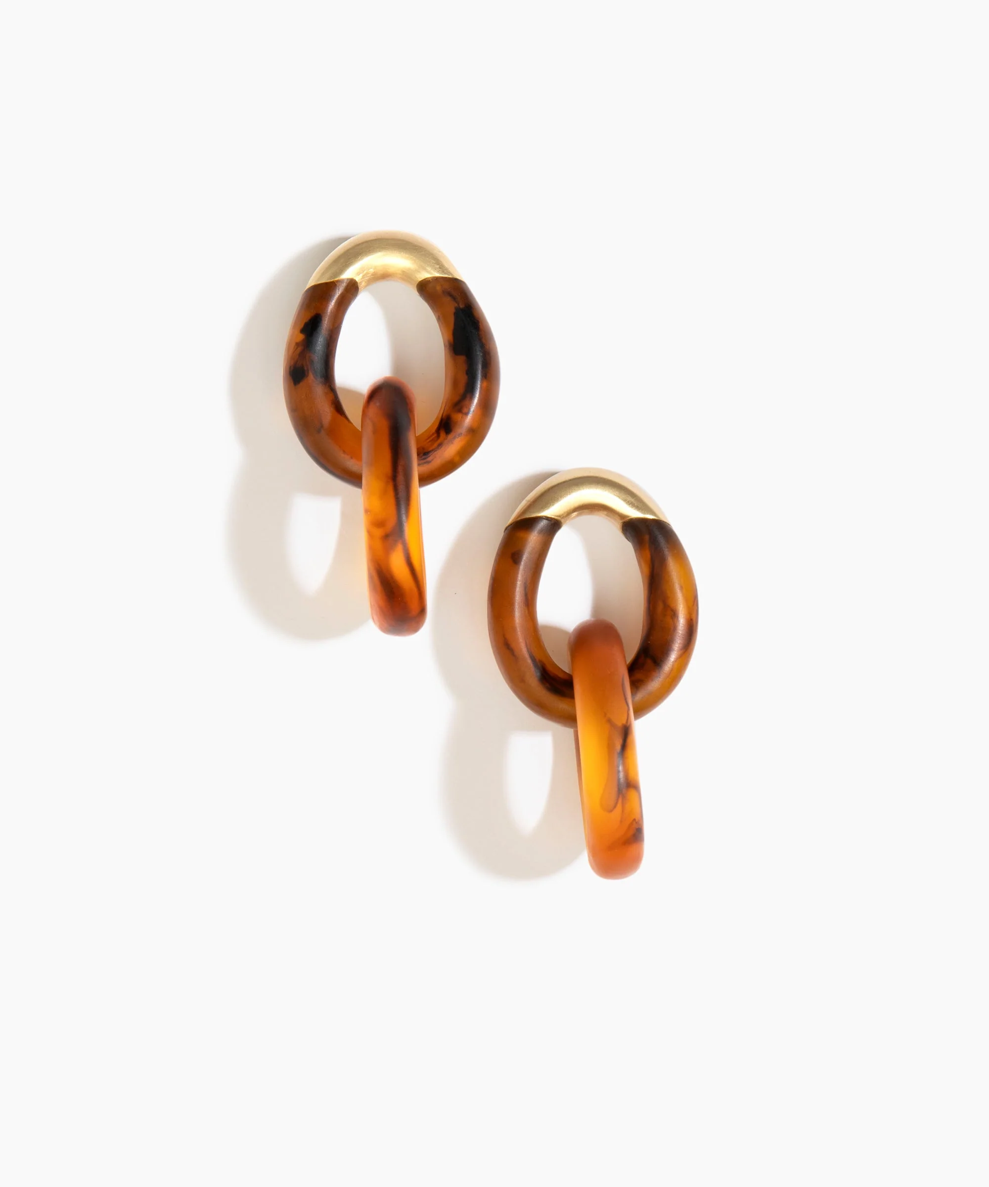 Large Rock Chain Earrings - Image 25