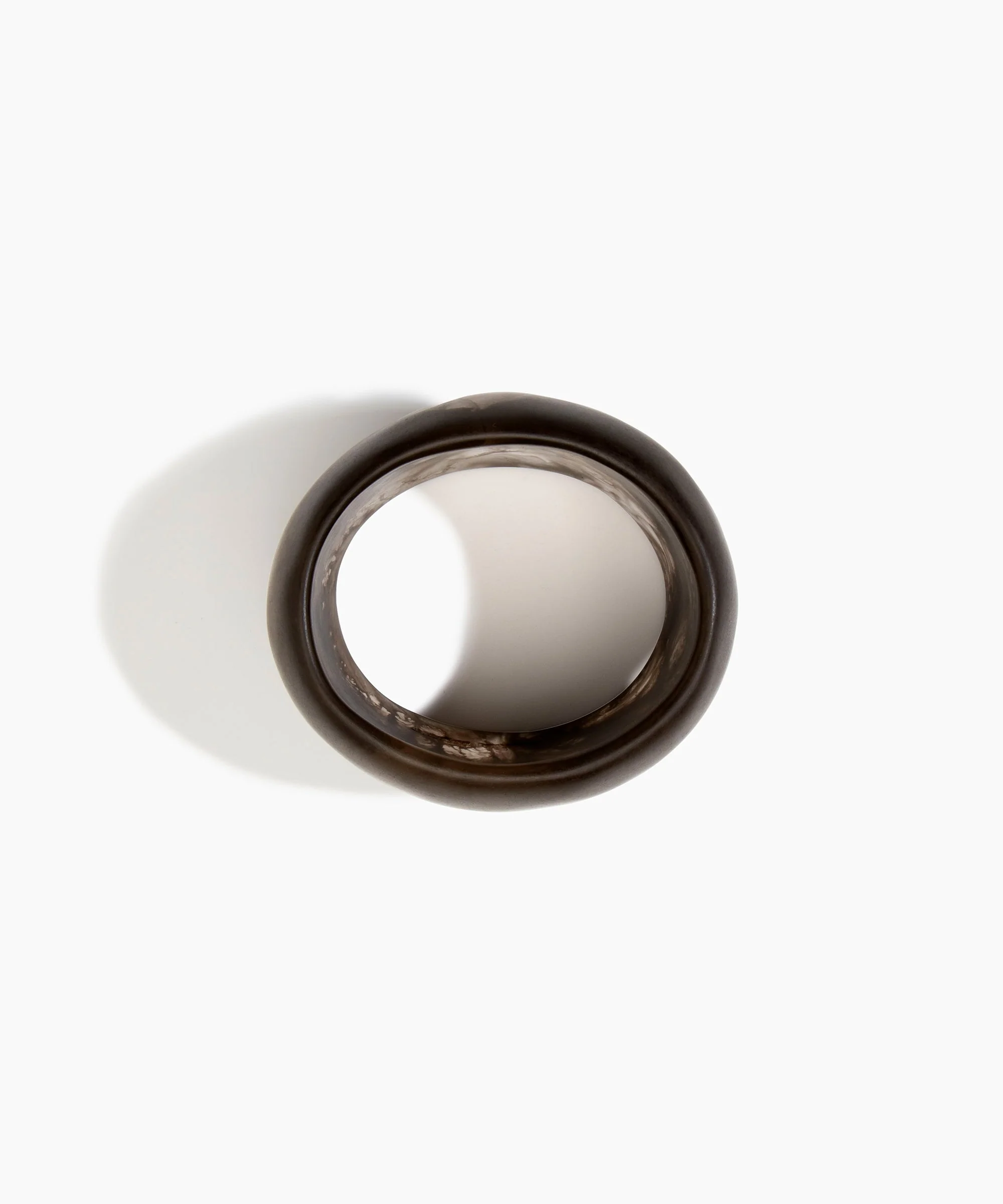 Large Organic Oval Bangle - Image 16