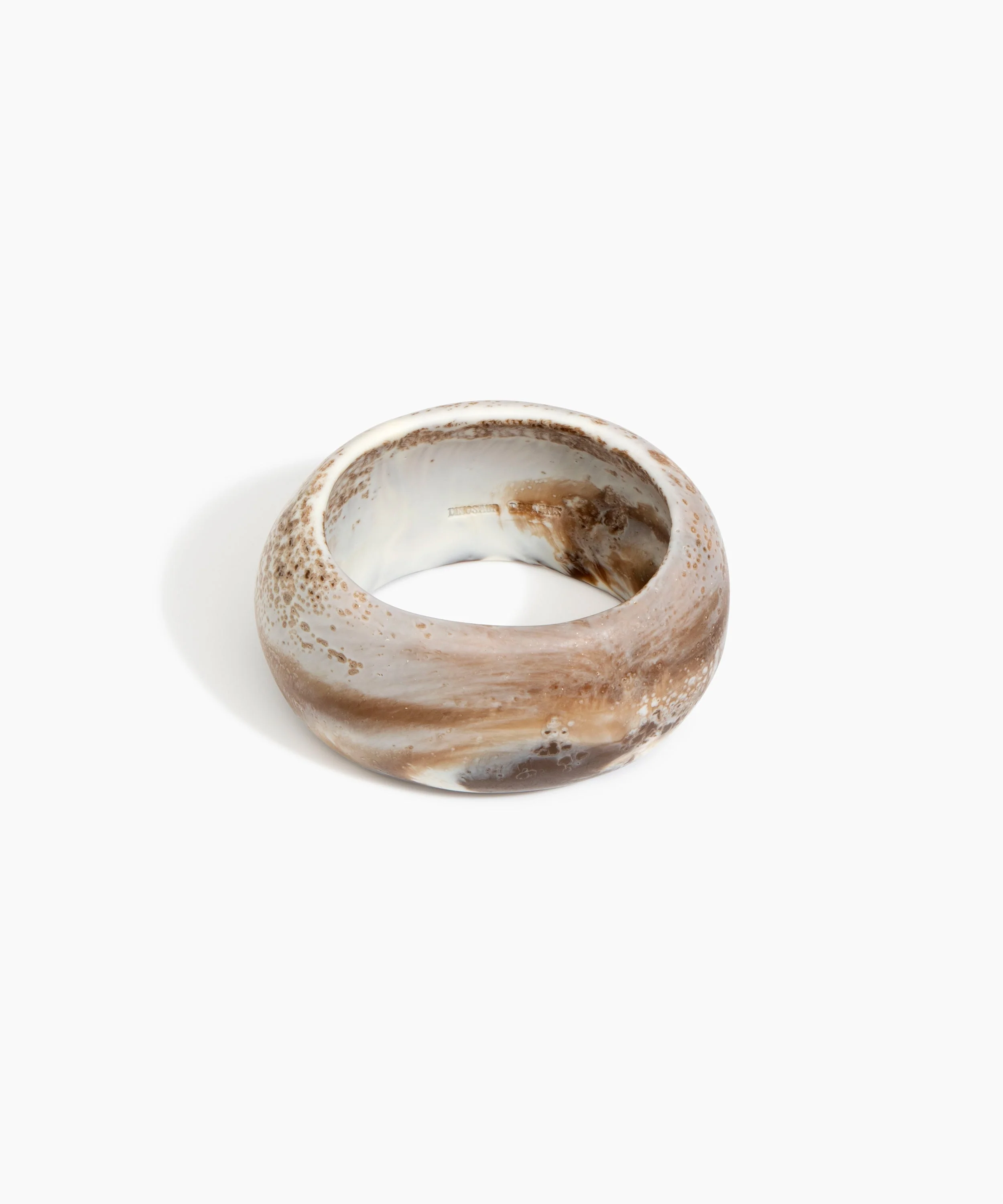 Large Organic Oval Bangle - Image 19