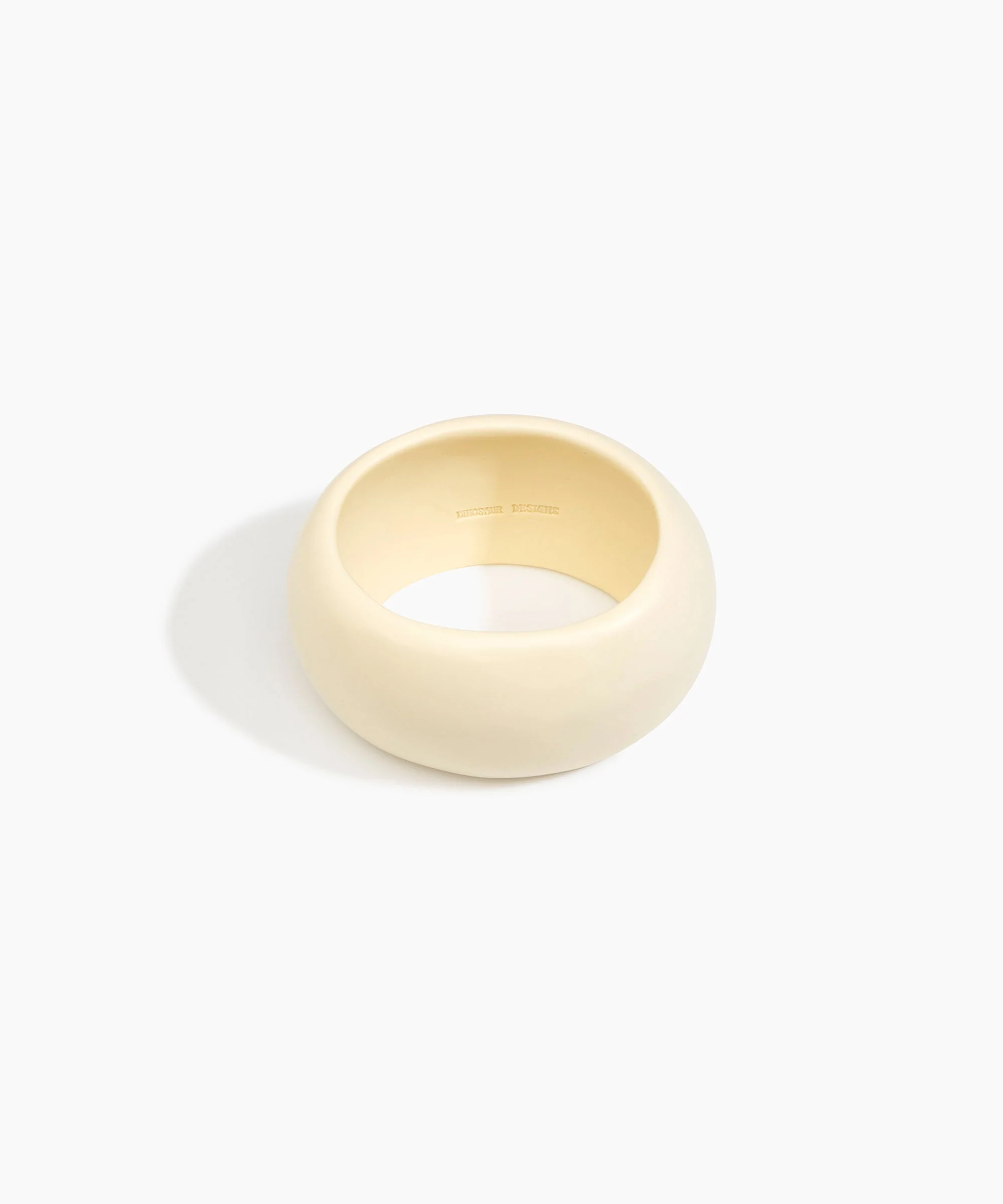 Large Organic Oval Bangle - Image 3