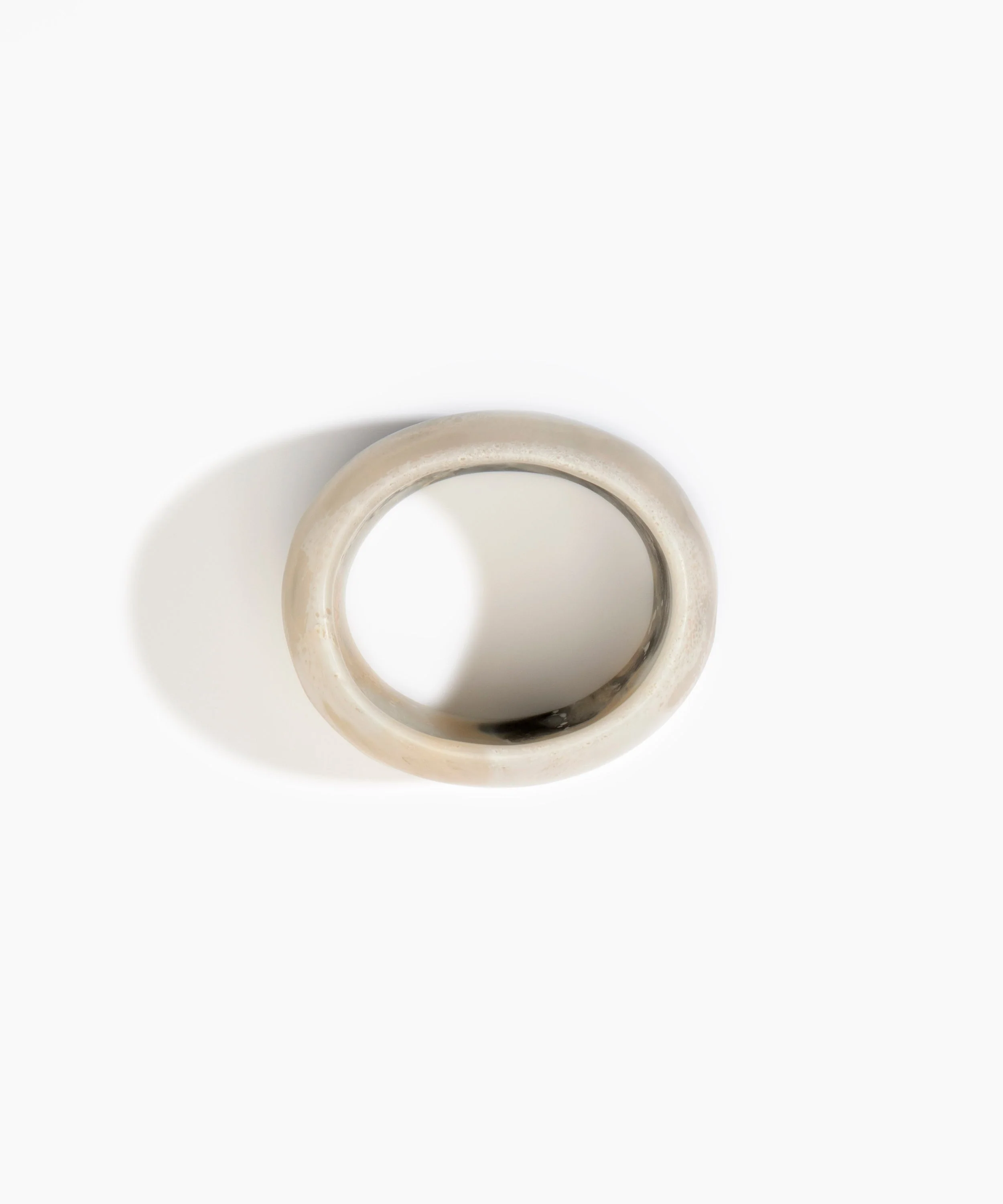 Large Organic Oval Bangle - Image 34