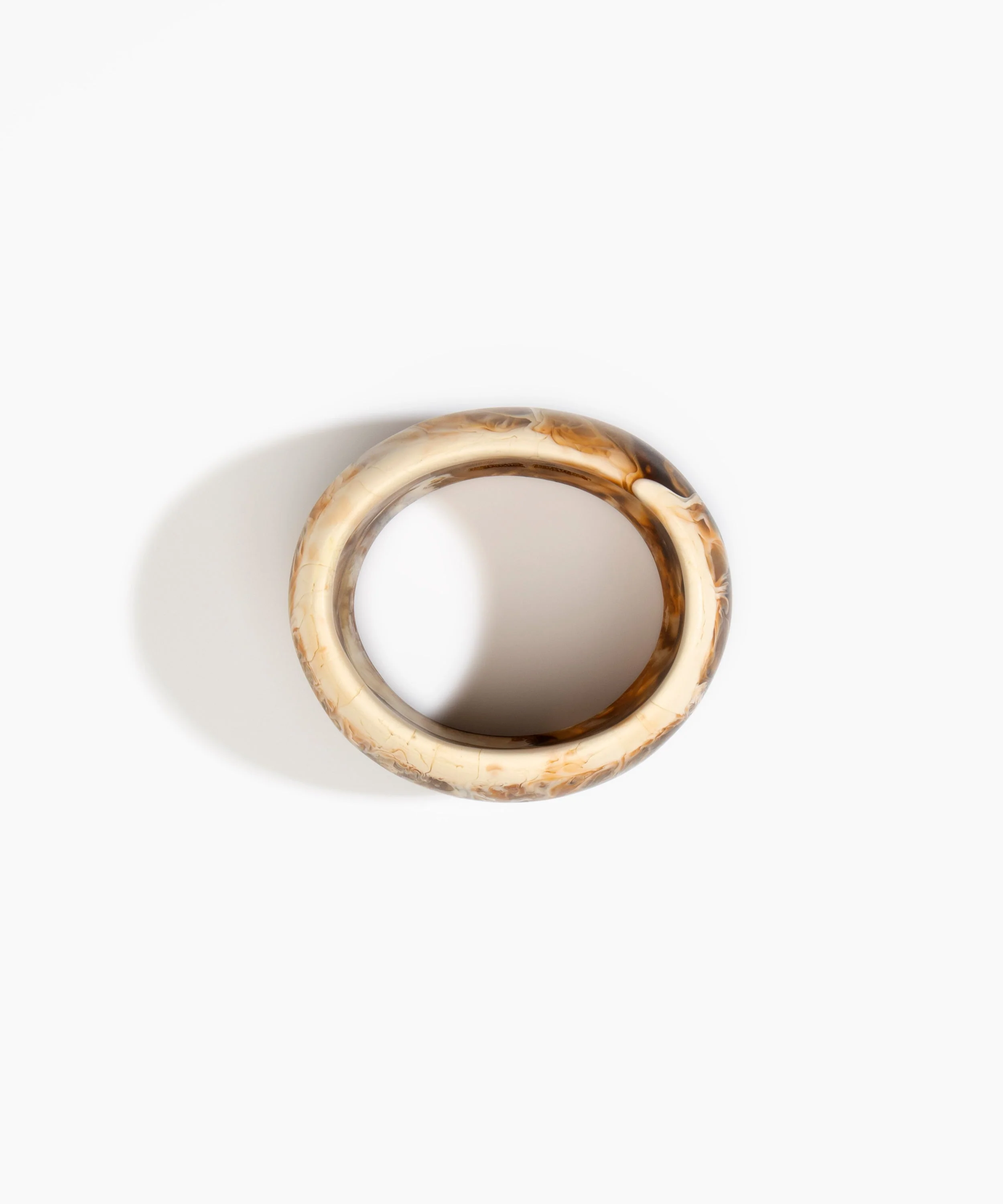 Large Organic Oval Bangle - Image 36