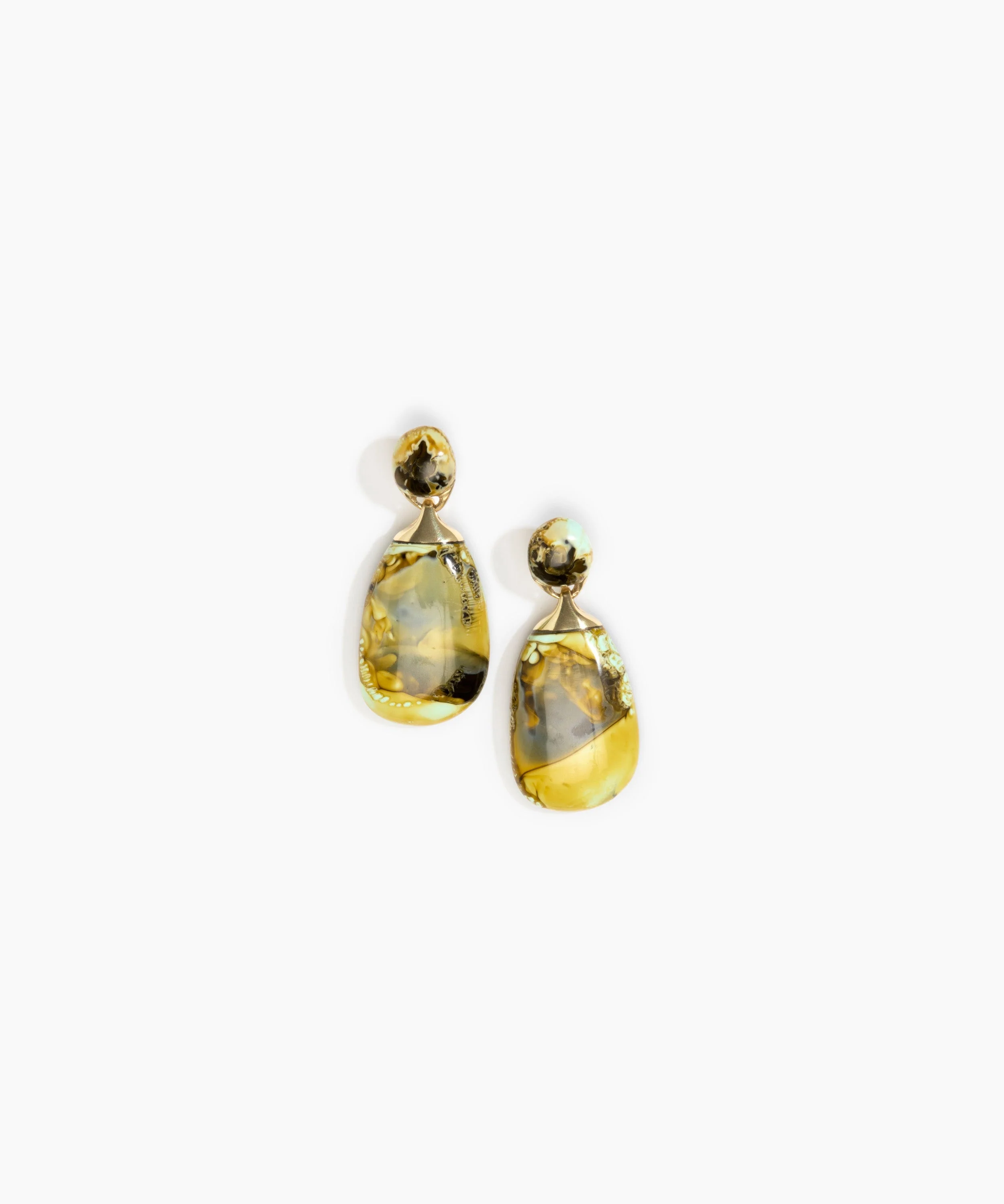 Large River Rock Earrings - Image 9