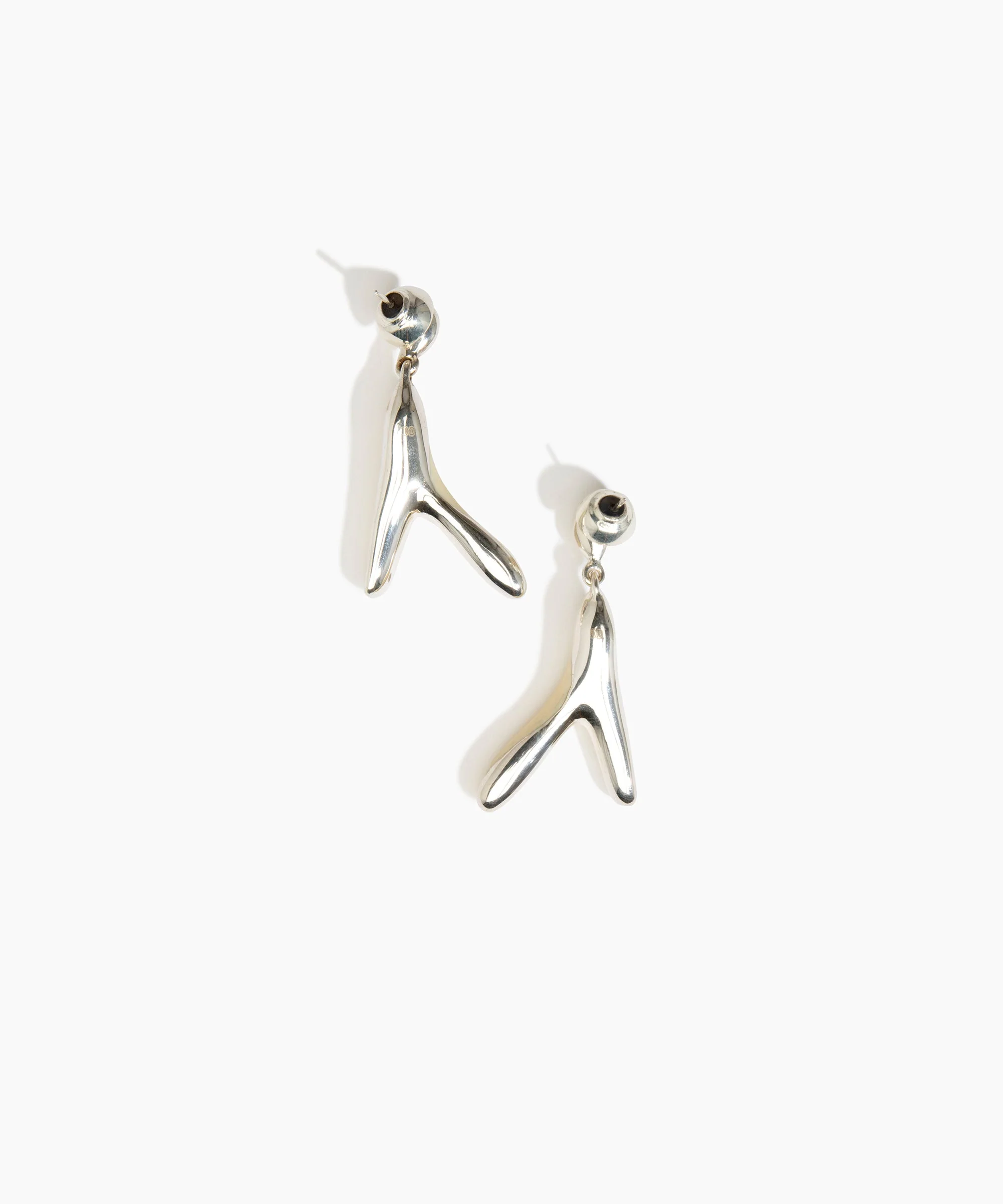 Large Wishbone Earrings - Image 6