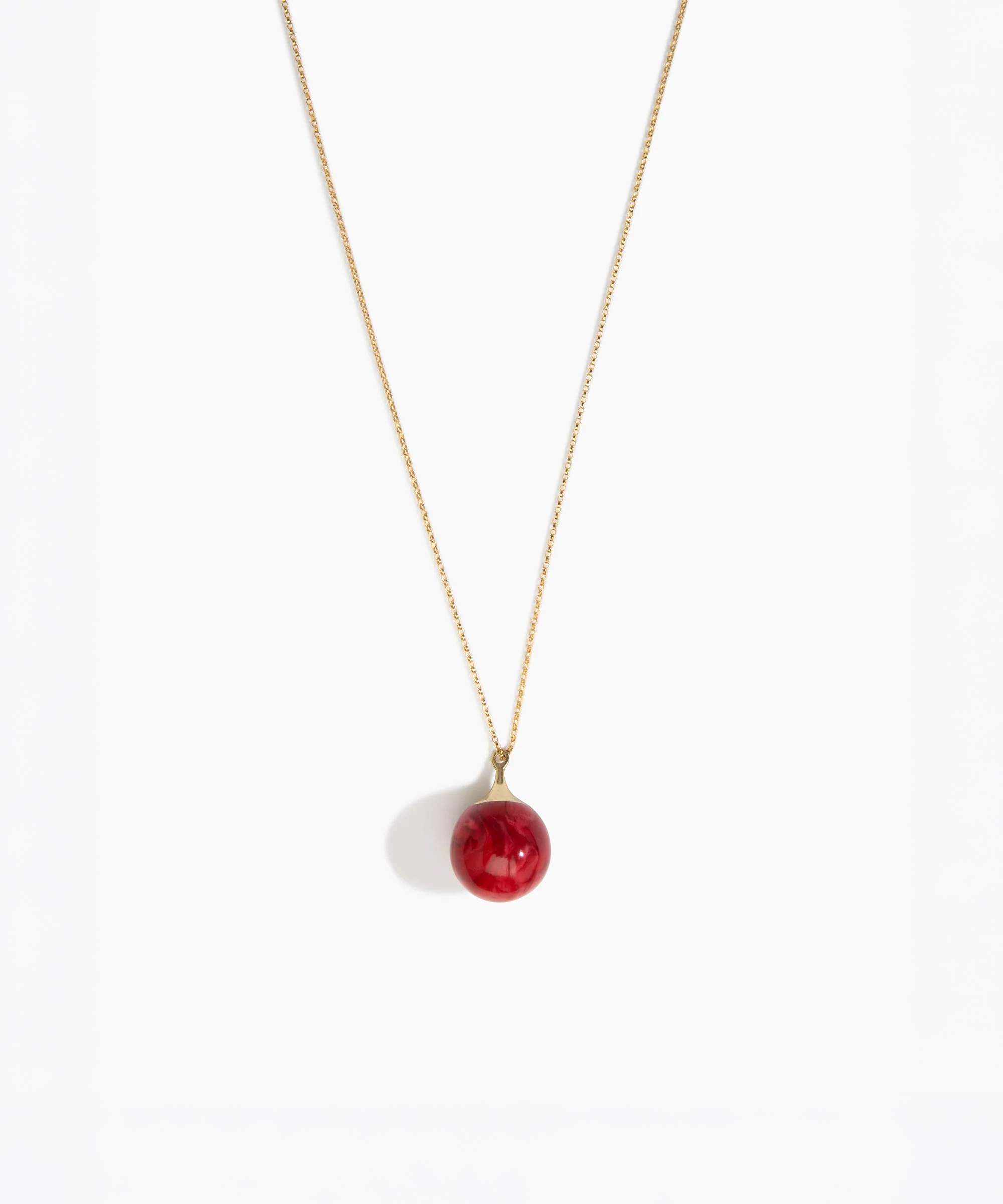 Long Full Moon Chain Pendant - Image 2