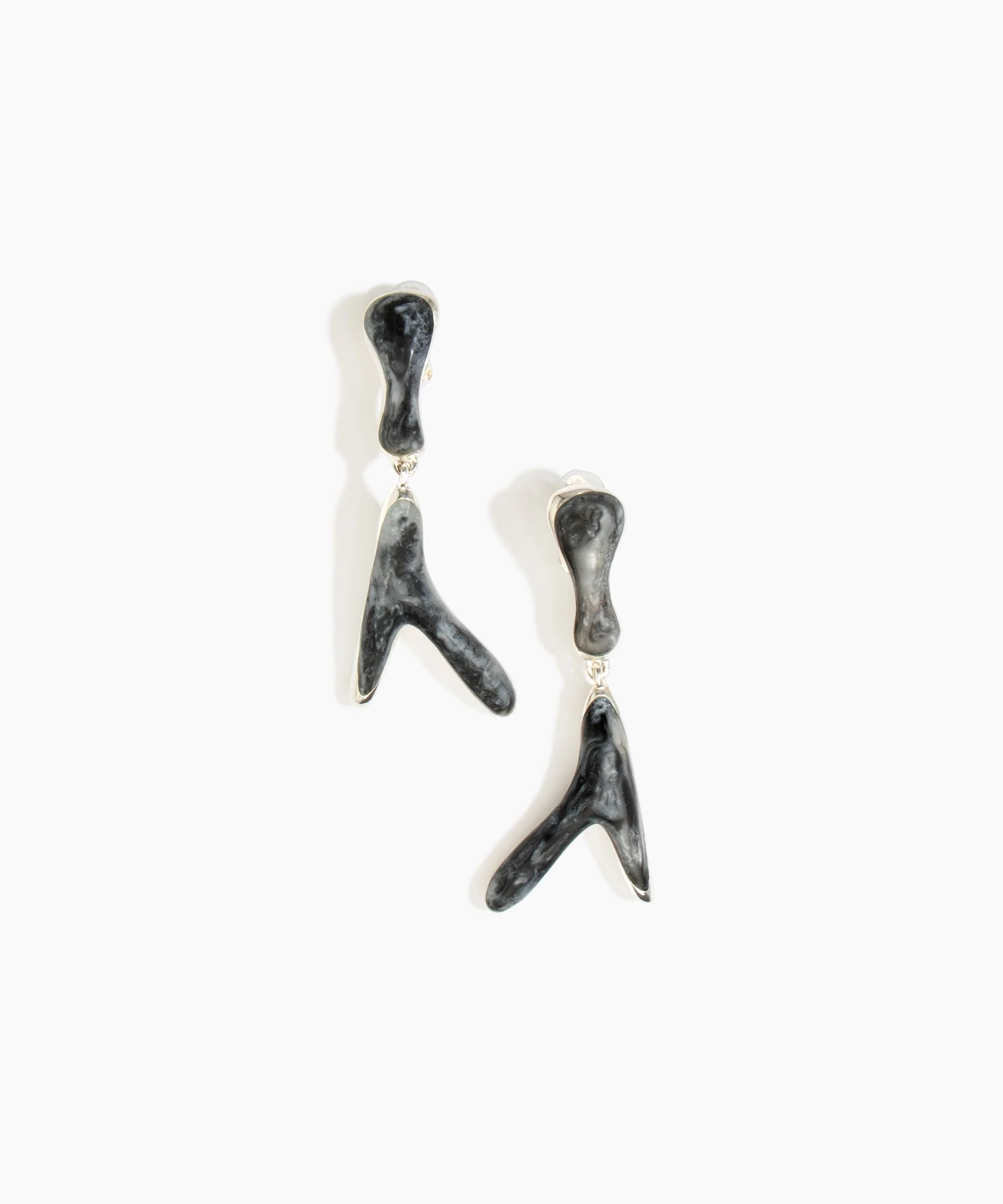 Long Wishbone Earrings - Image 2