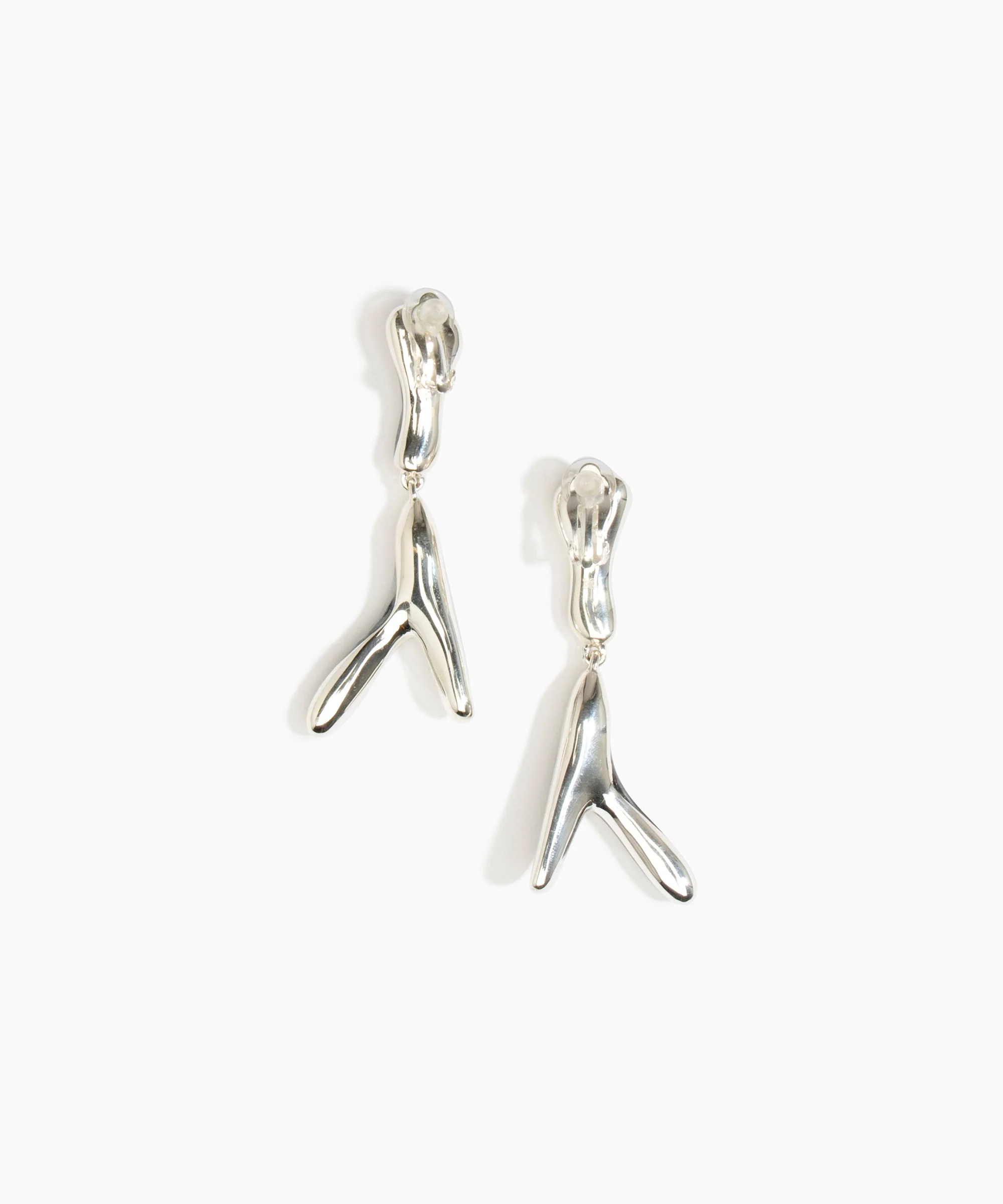 Long Wishbone Earrings - Image 3