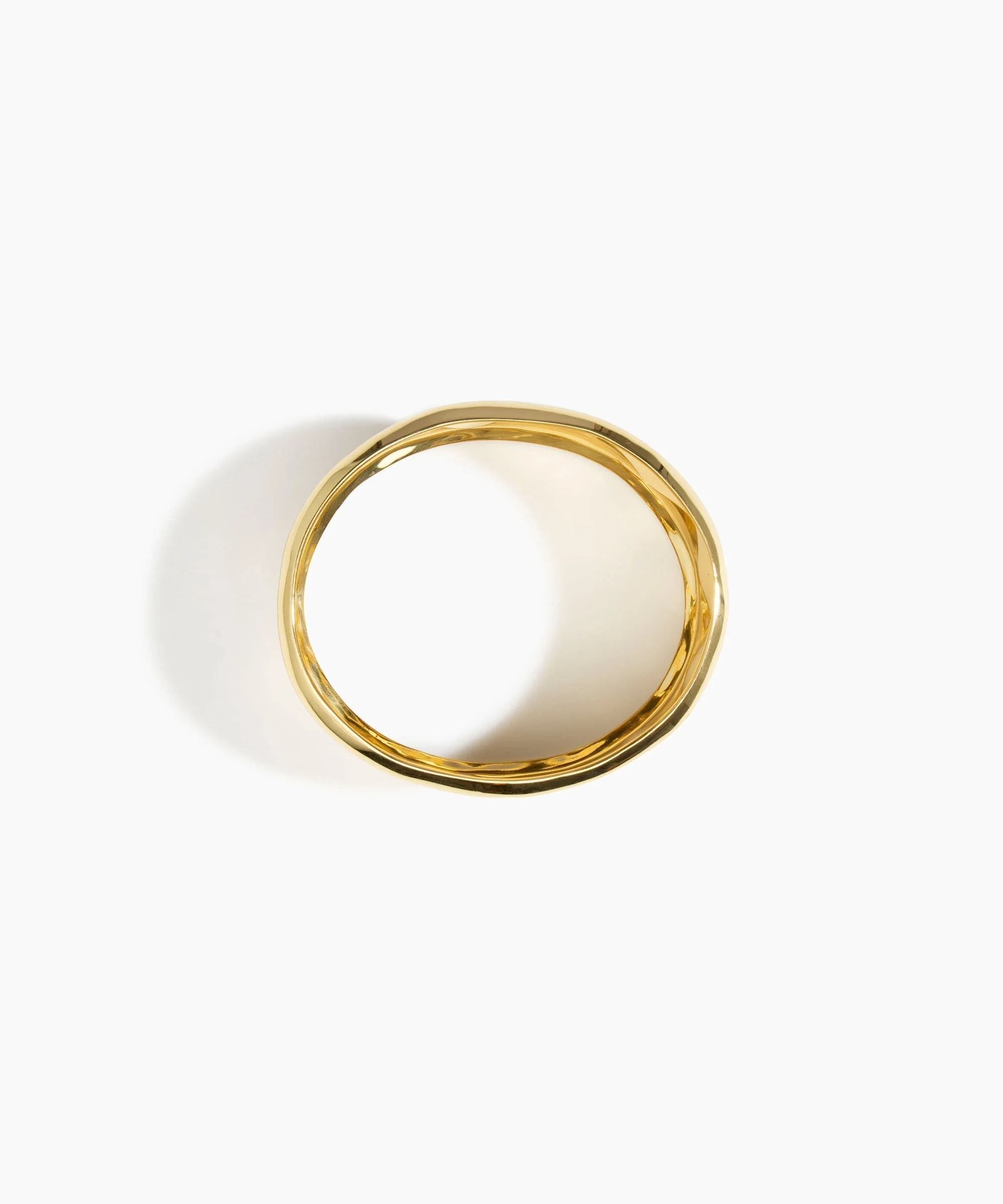 Medium Dimpled Bangle - Image 2