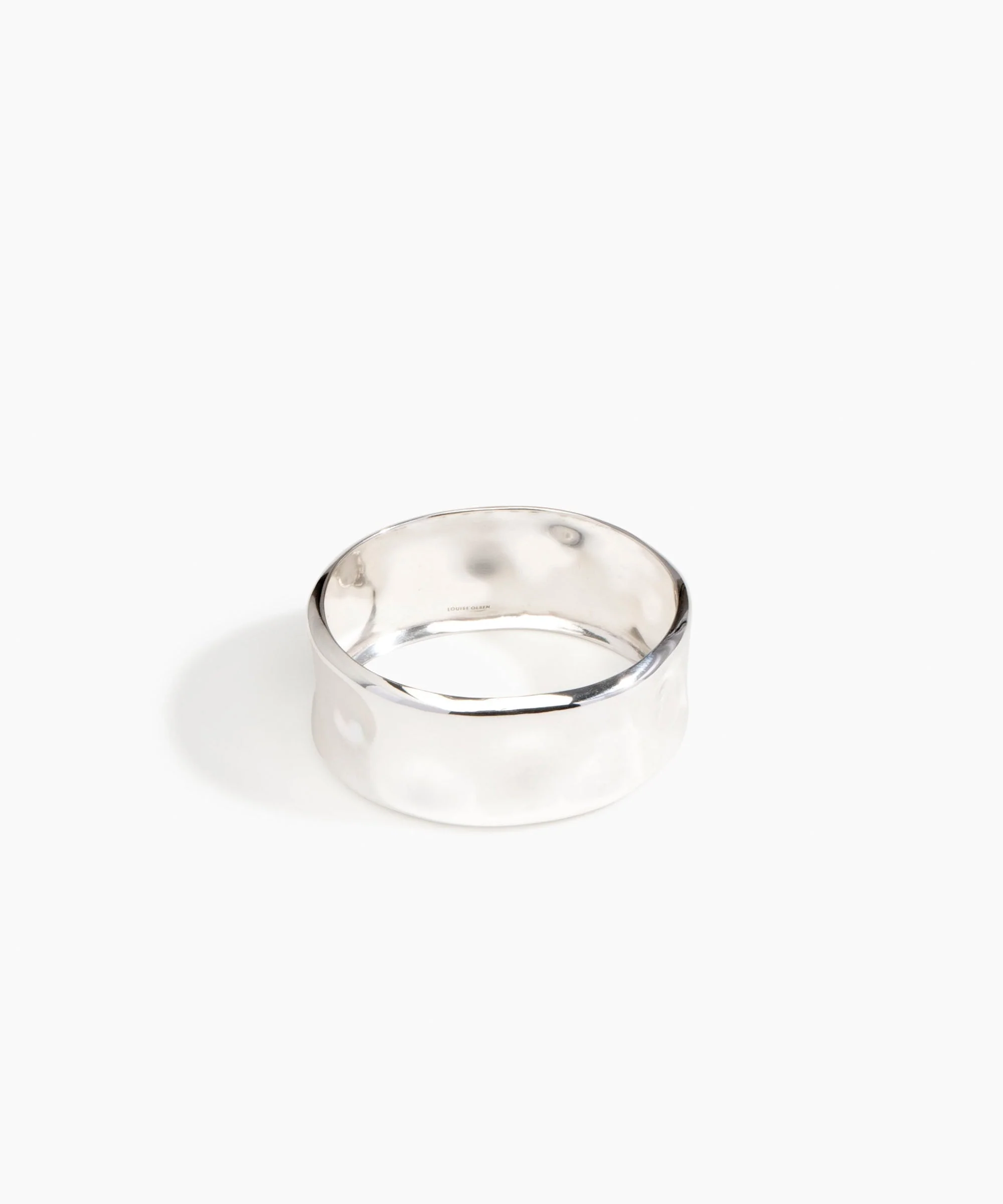 Medium Dimpled Bangle - Image 3