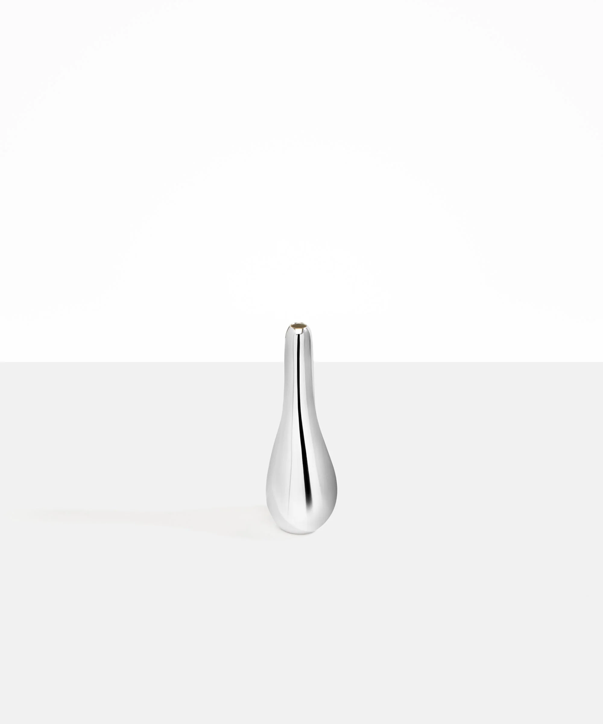 Medium Metal Swan Vase - Image 3