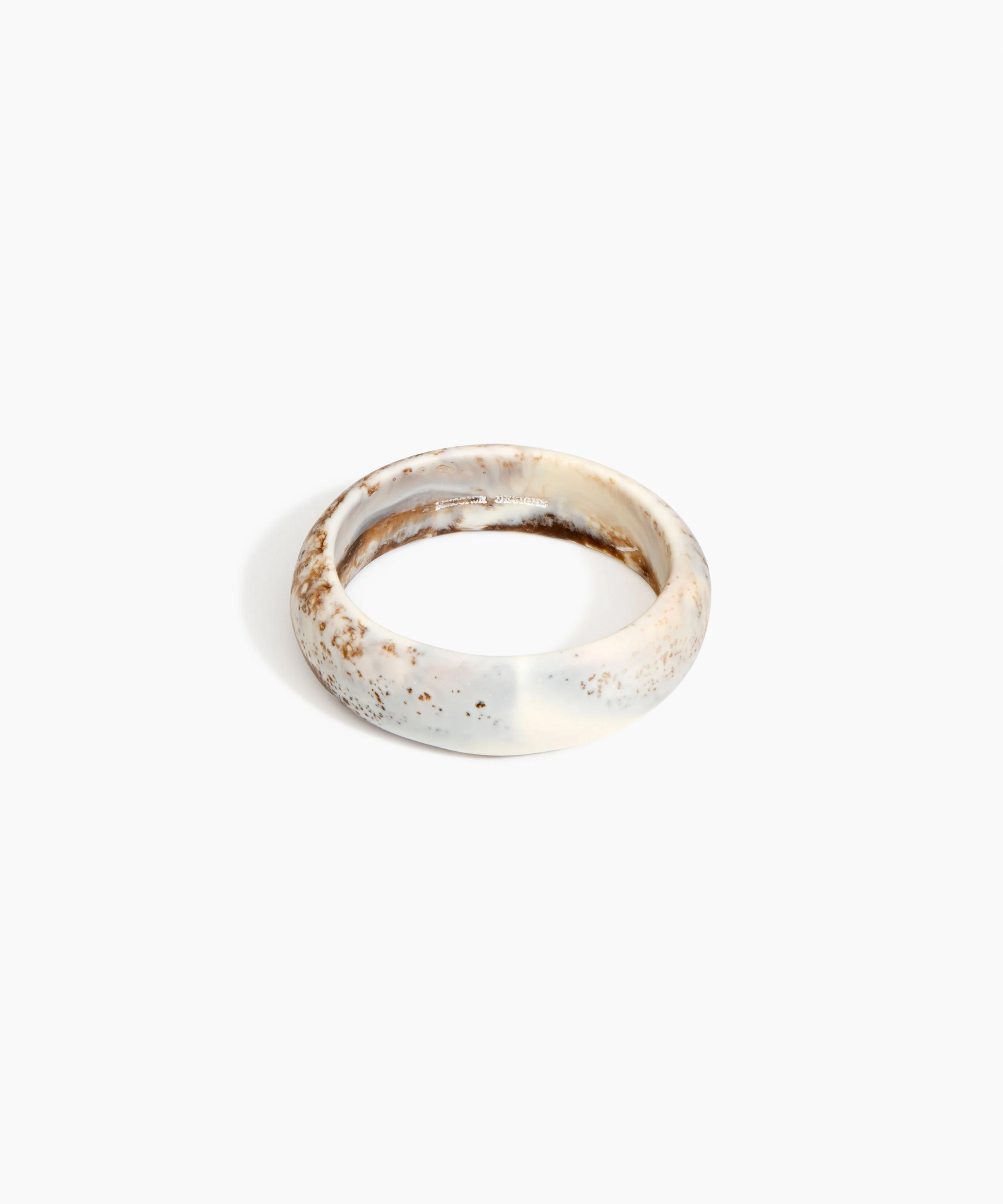 Medium Organic Oval Bangle - Image 15