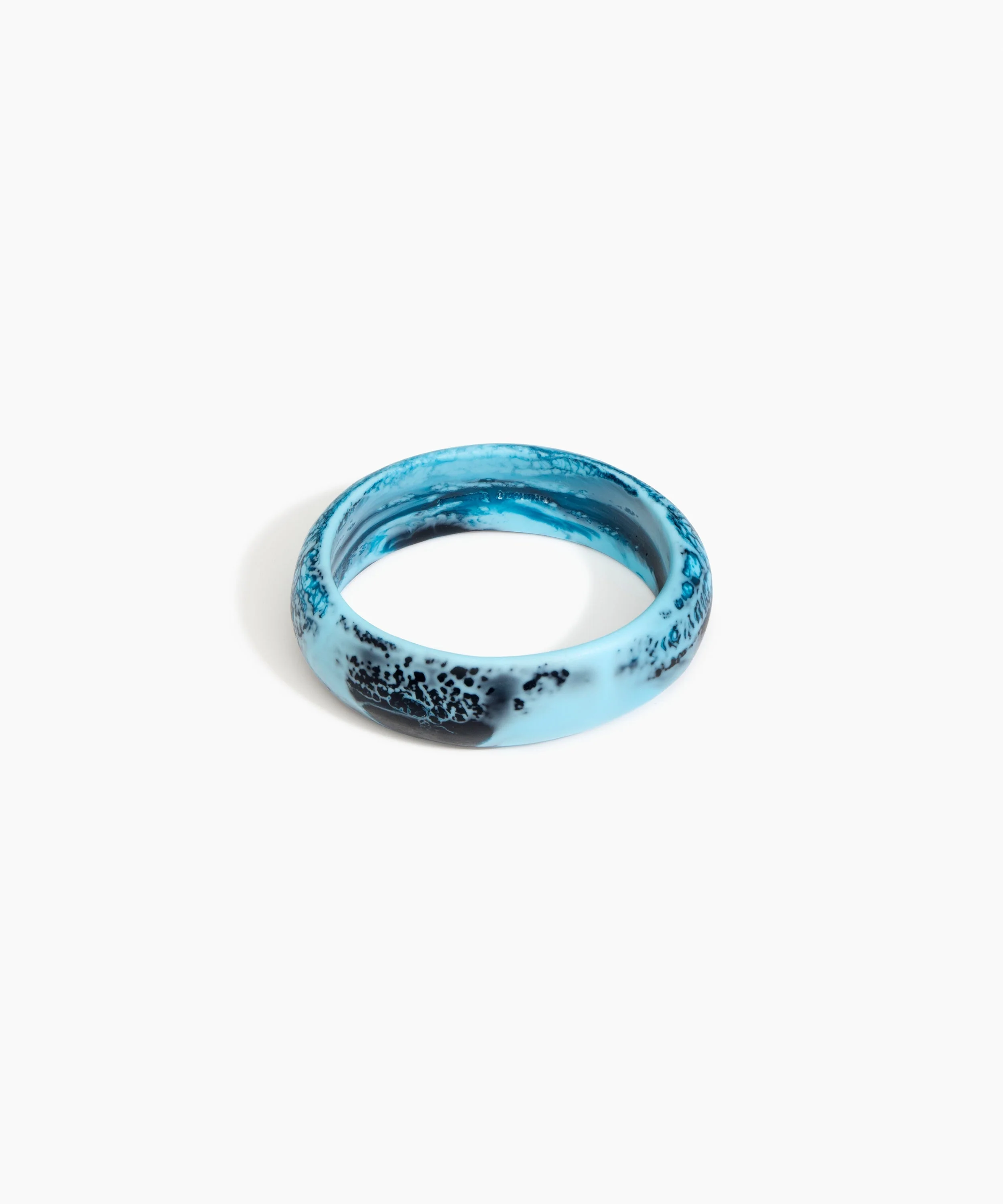 Medium Organic Oval Bangle - Image 17