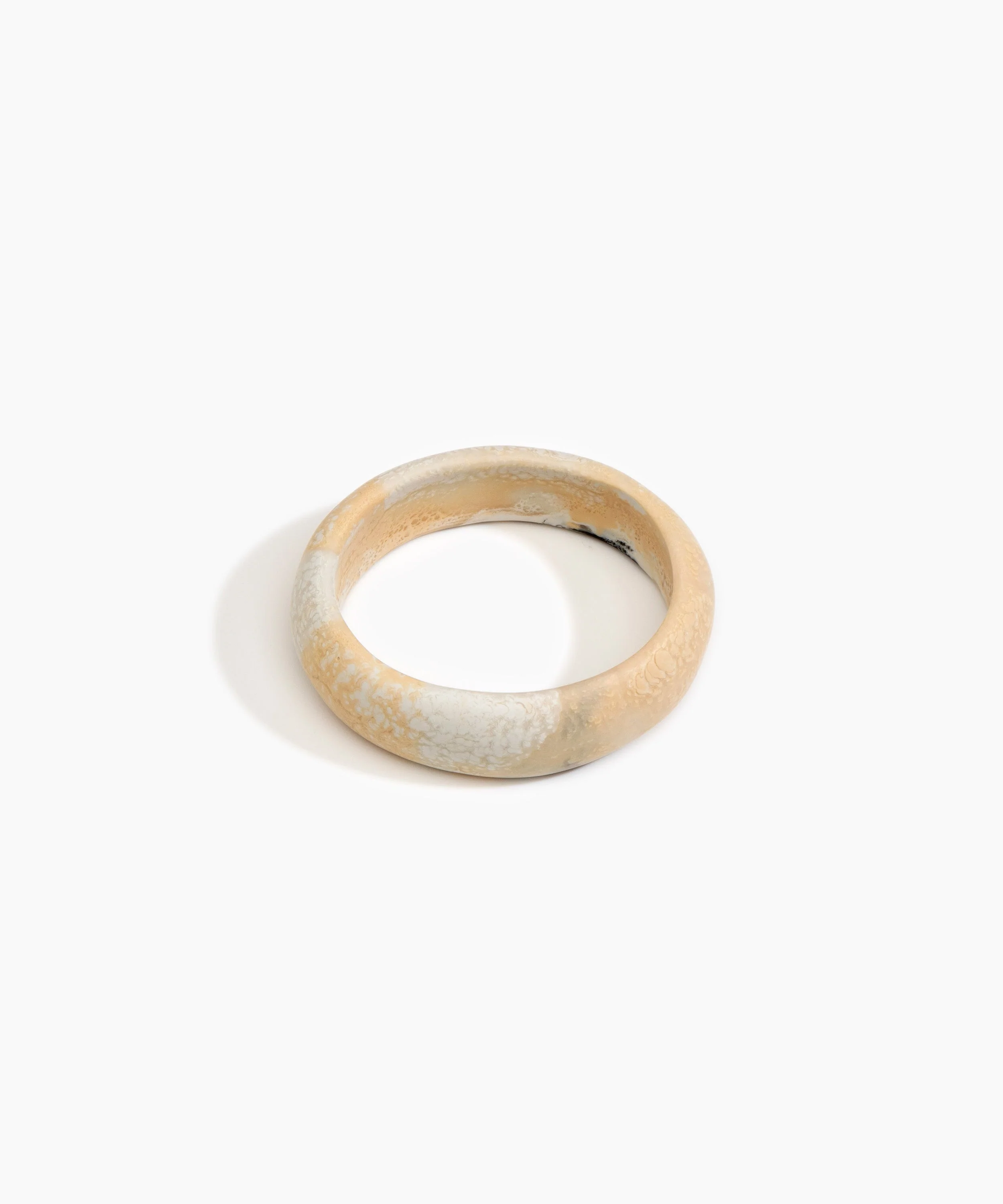 Medium Organic Oval Bangle - Image 9