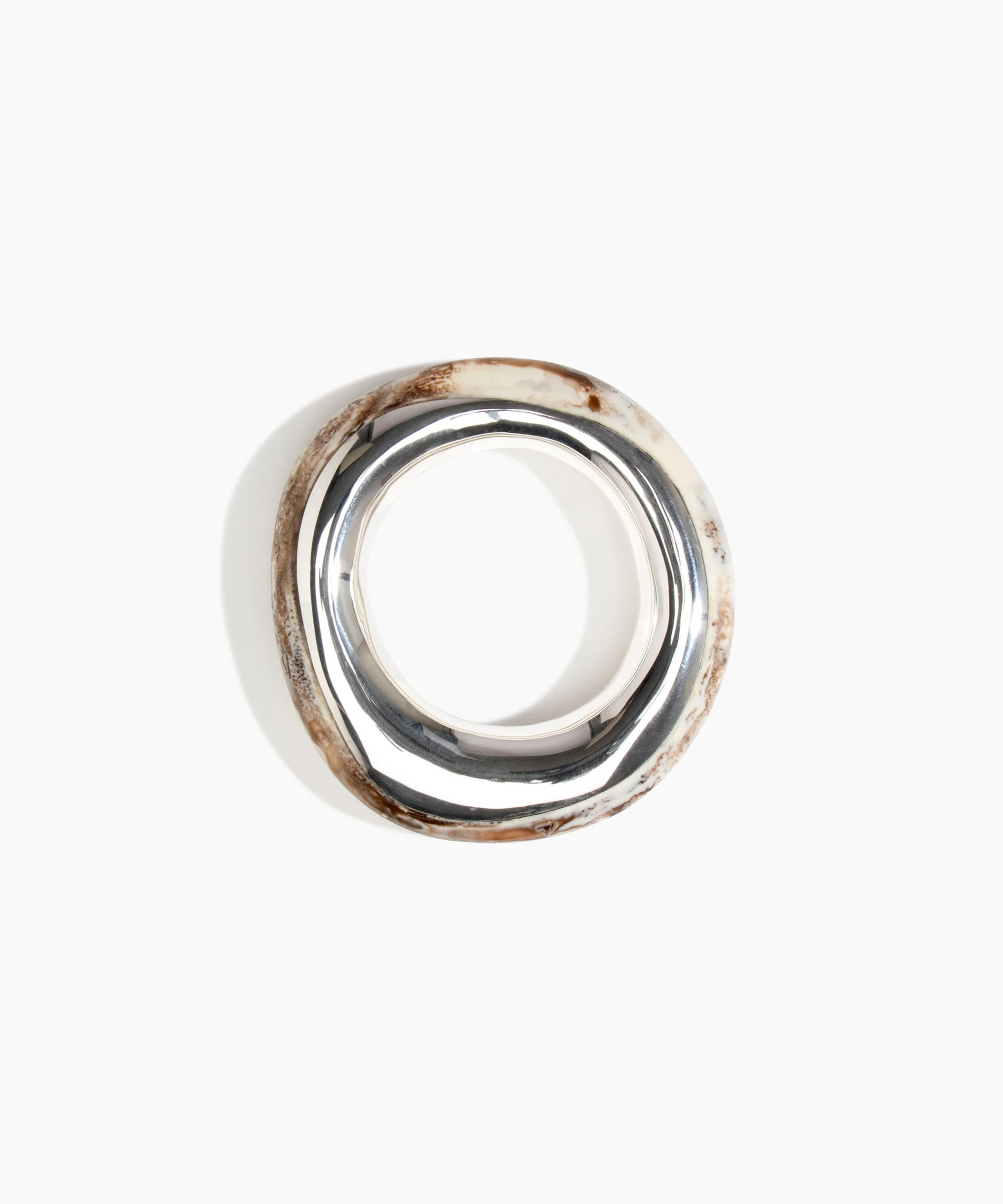Medium Rock Duo Bangle - Image 2