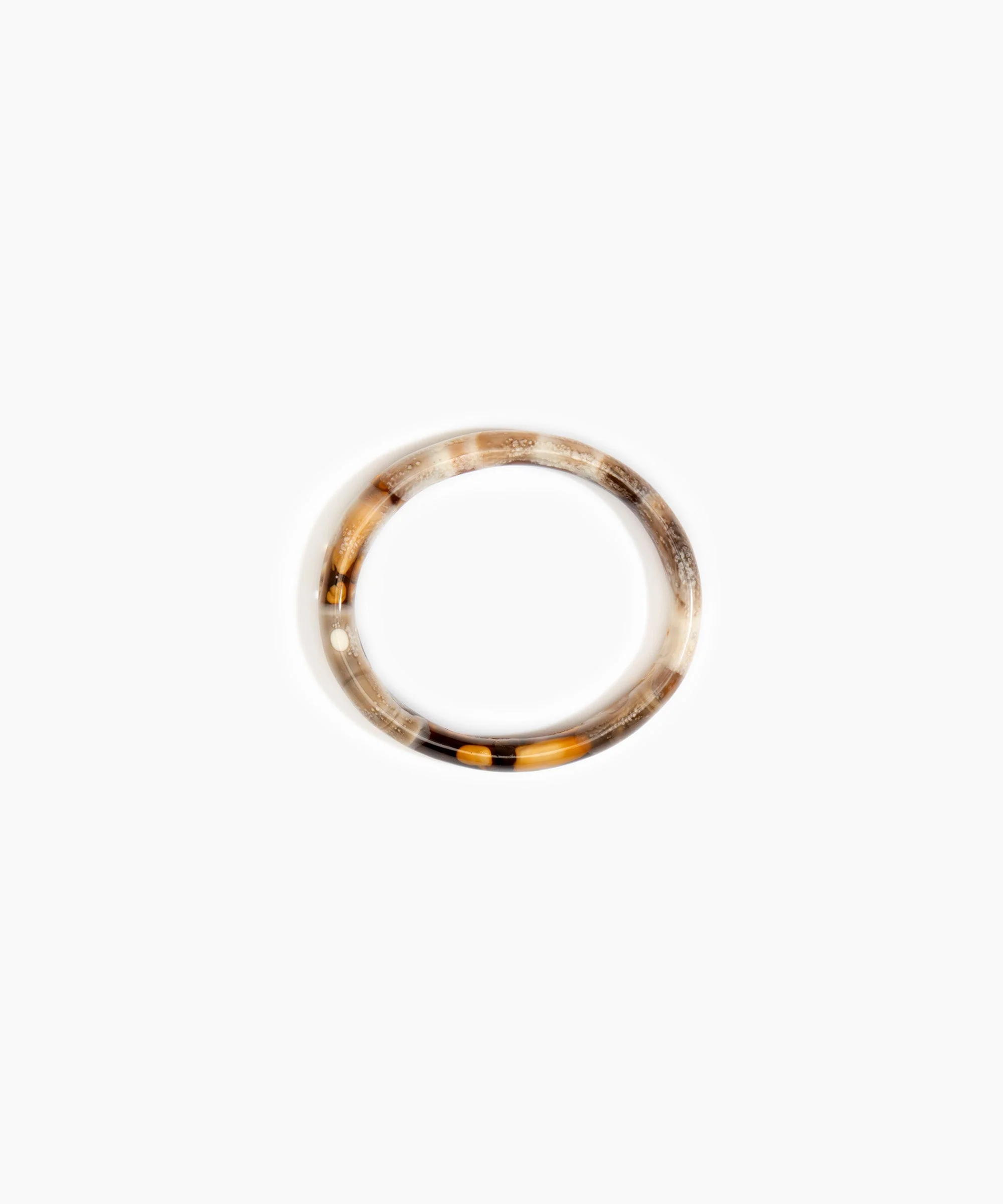 Polished Classic Wishbone Bangle - Image 8
