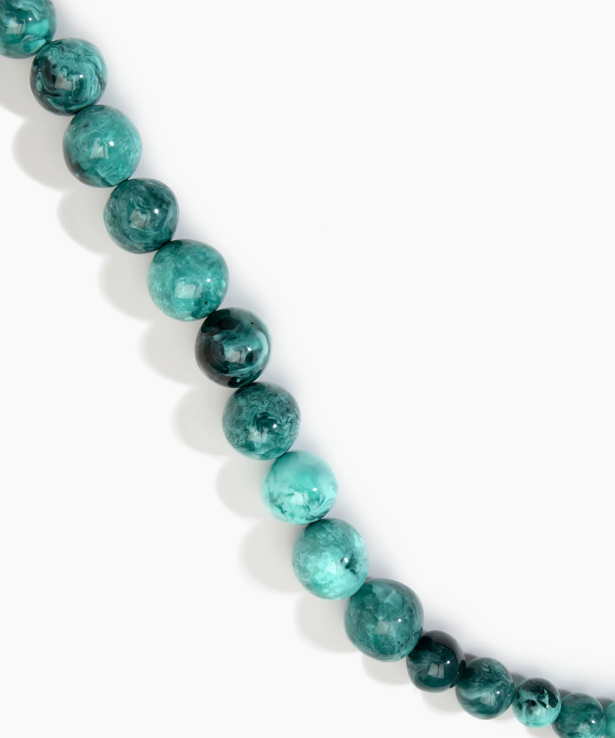 Polished Organic Ball Necklace - Image 4