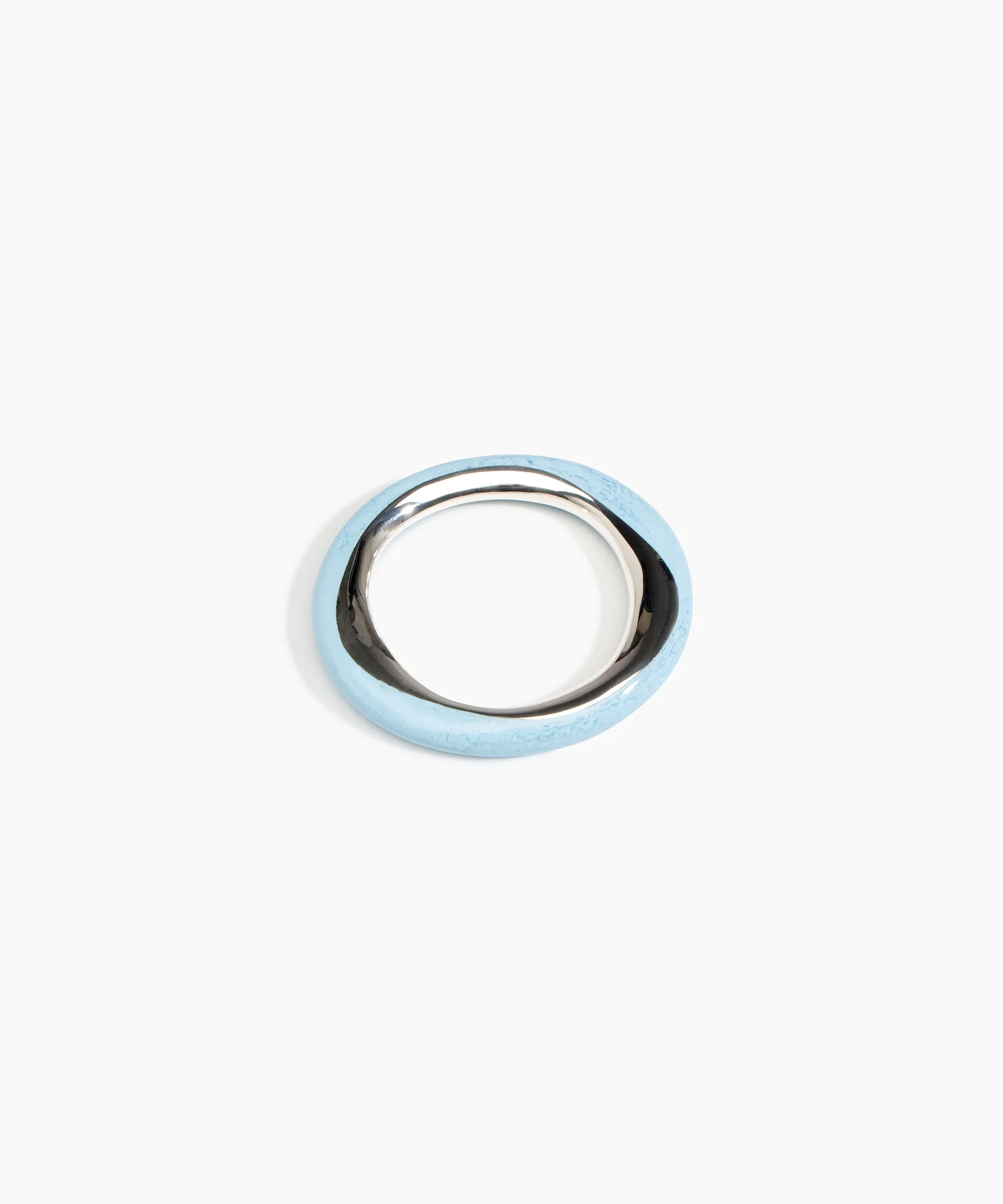 Rock Duo Wishbone Bangle - Image 3