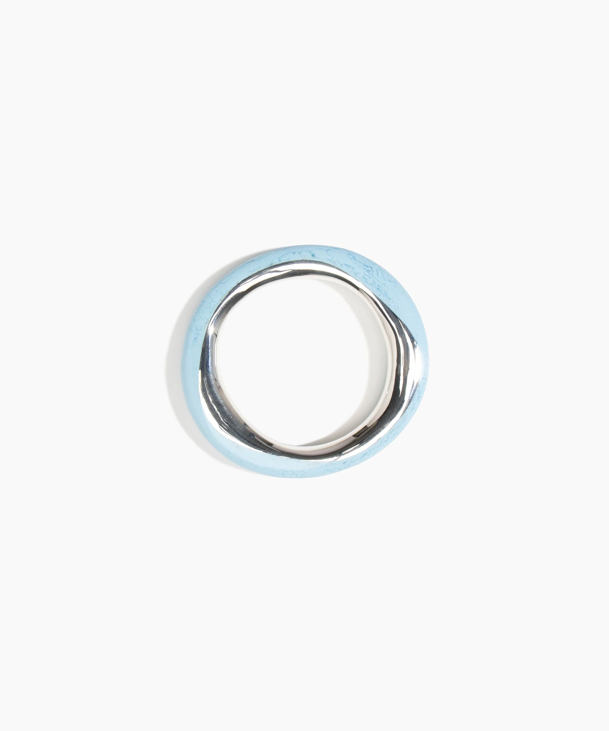 Rock Duo Wishbone Bangle - Image 4