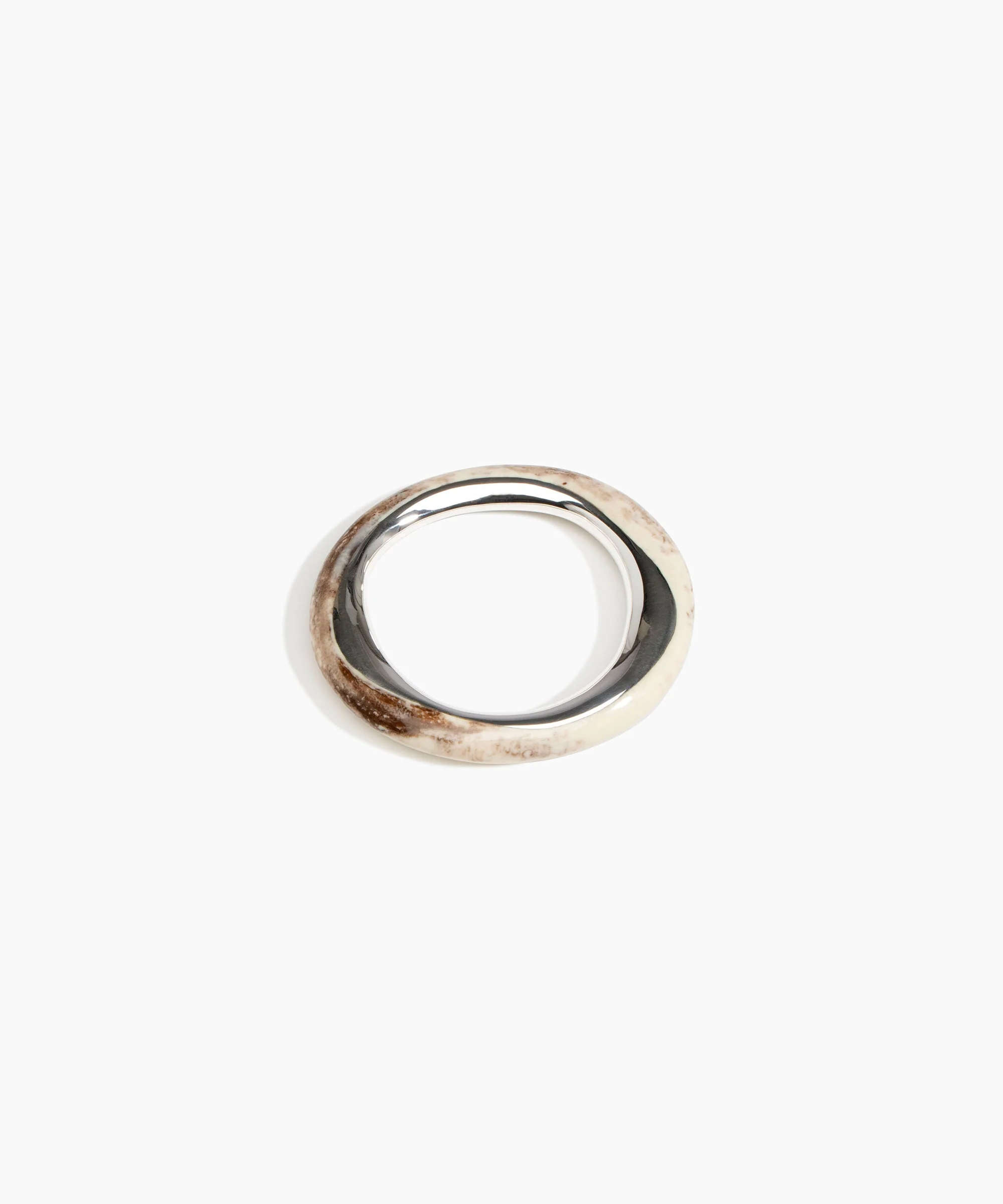 Rock Duo Wishbone Bangle - Image 7