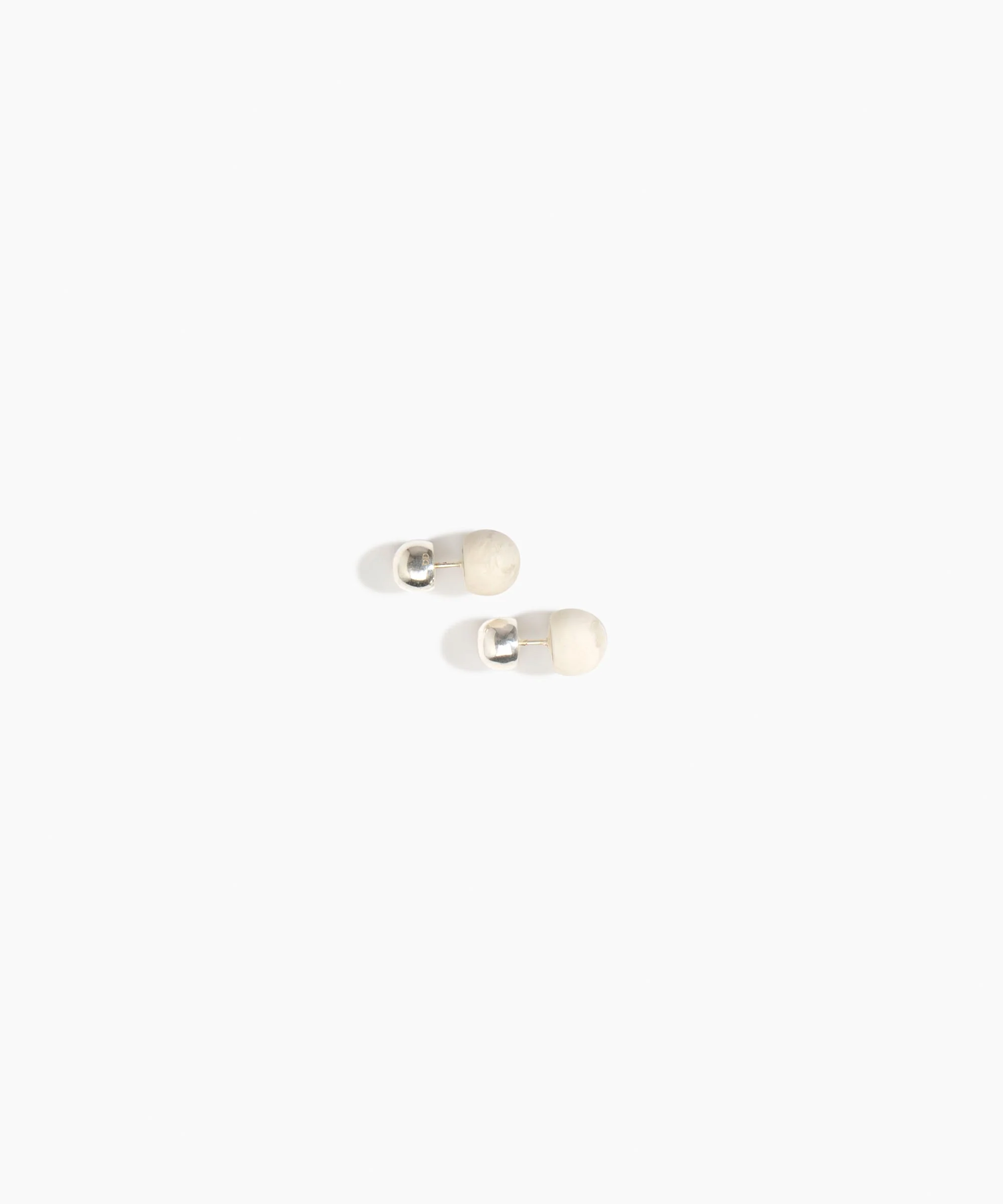Small Ball Stud Earrings - Image 3