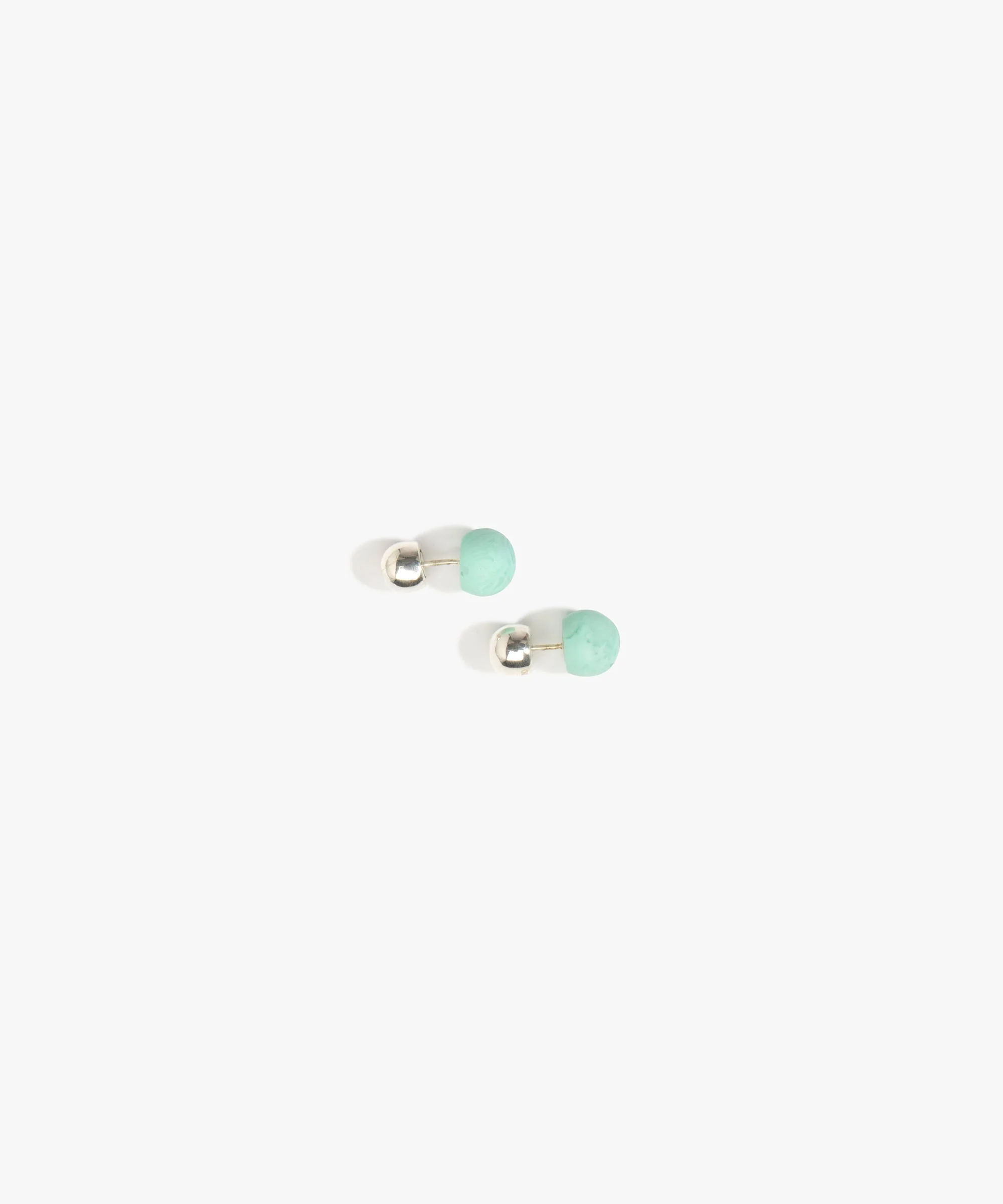 Small Ball Stud Earrings - Image 5