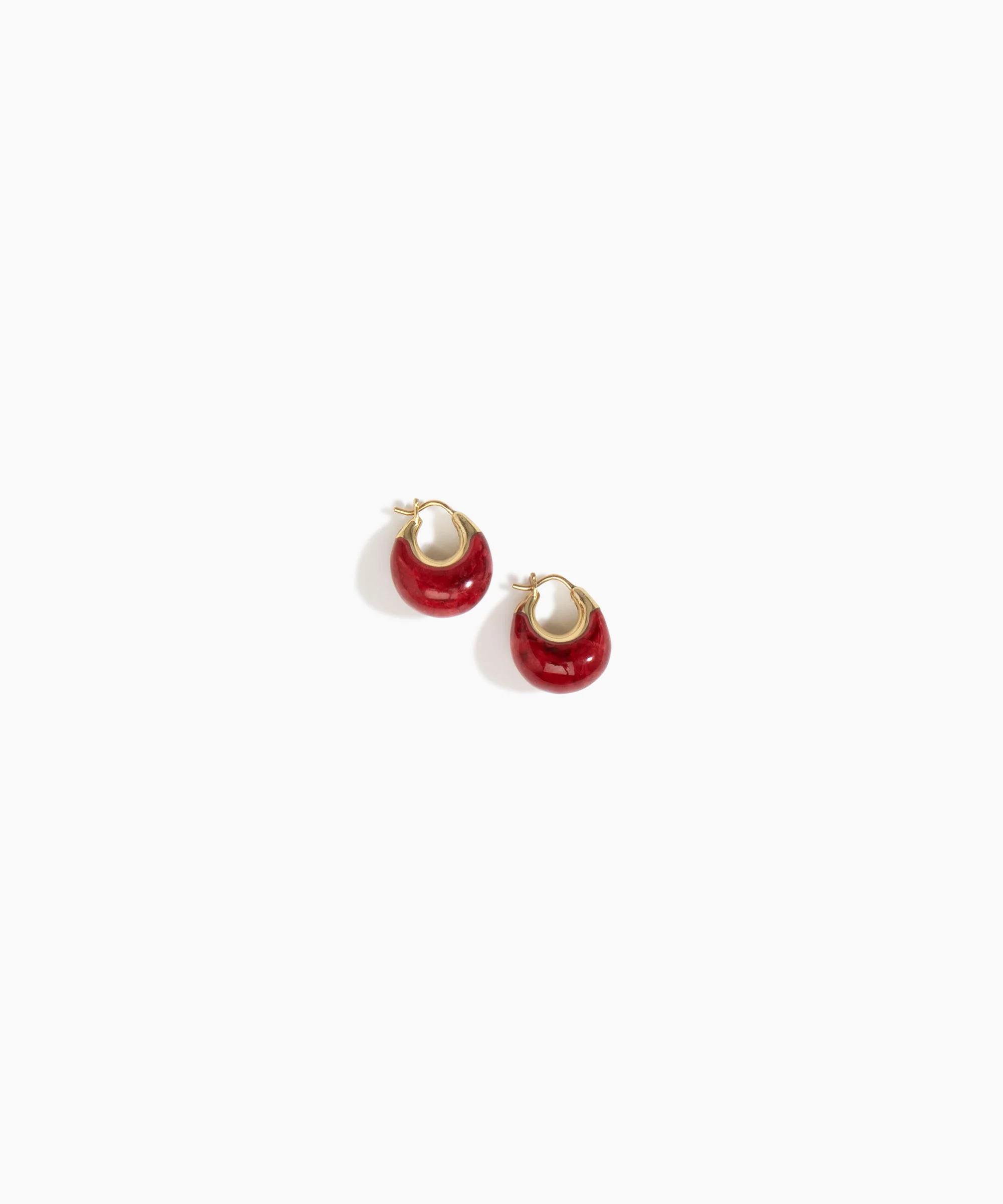 Small Crescent Earrings - Image 2