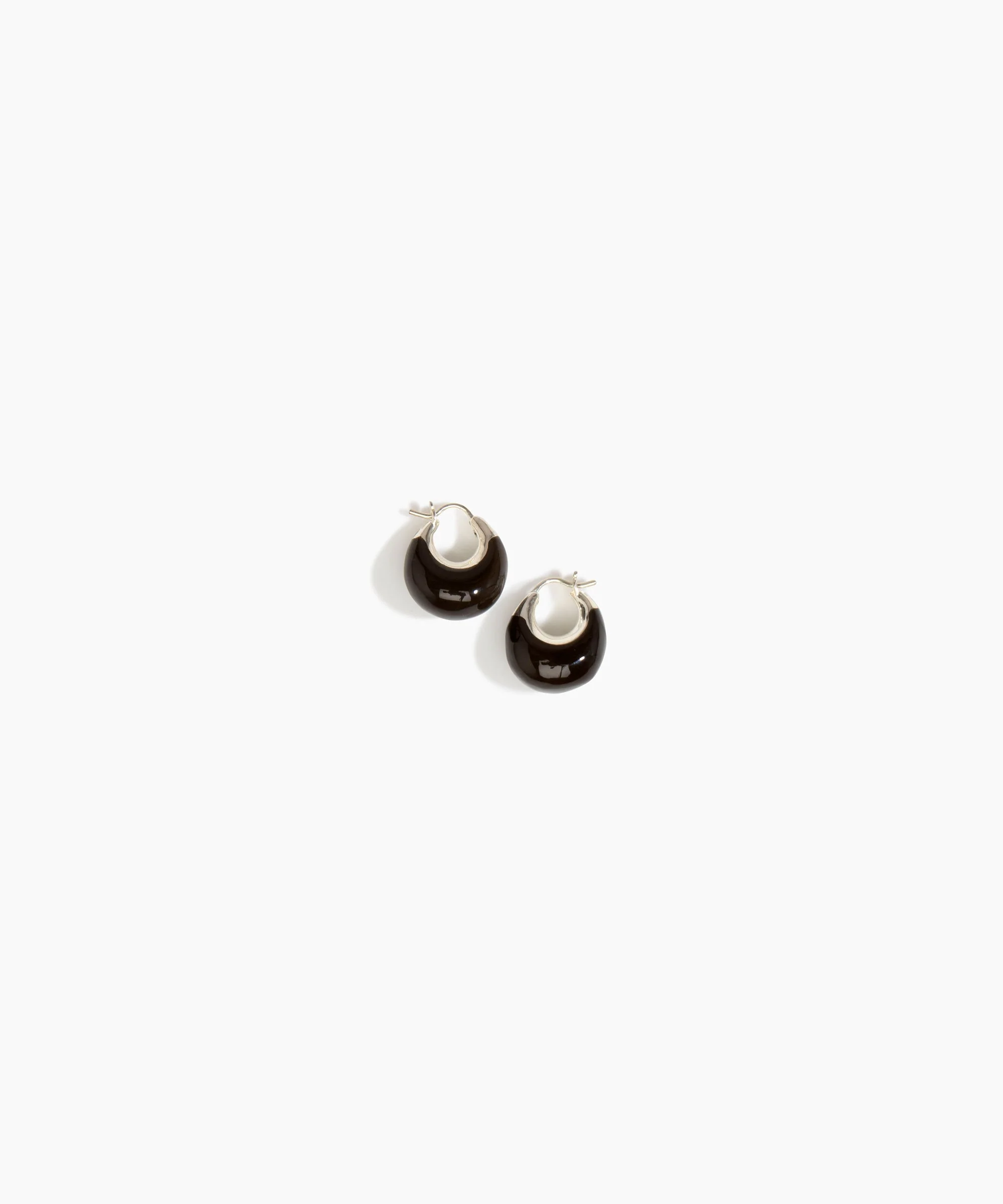 Small Crescent Earrings - Image 4