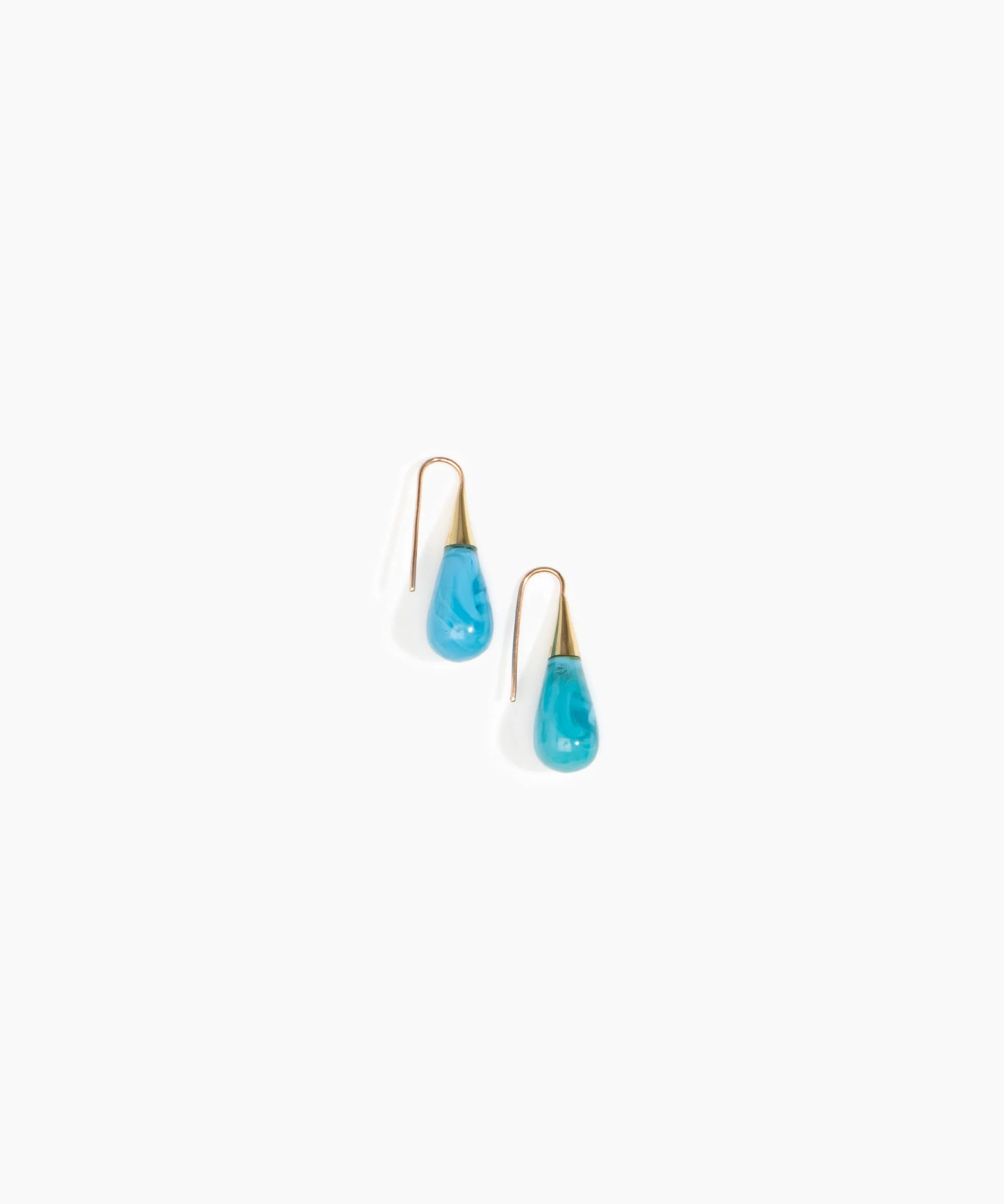 Small Dew Drop Earrings - Image 2