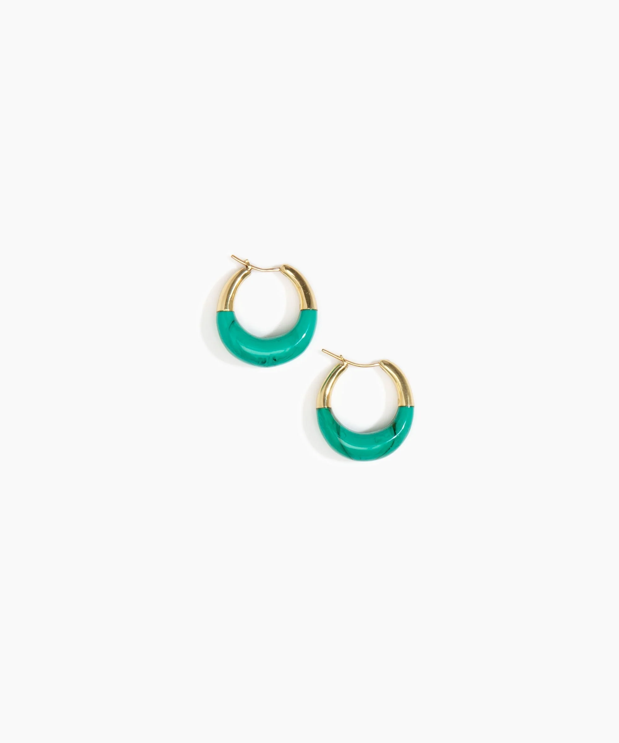 Small Horn Hoop Earrings - Image 18