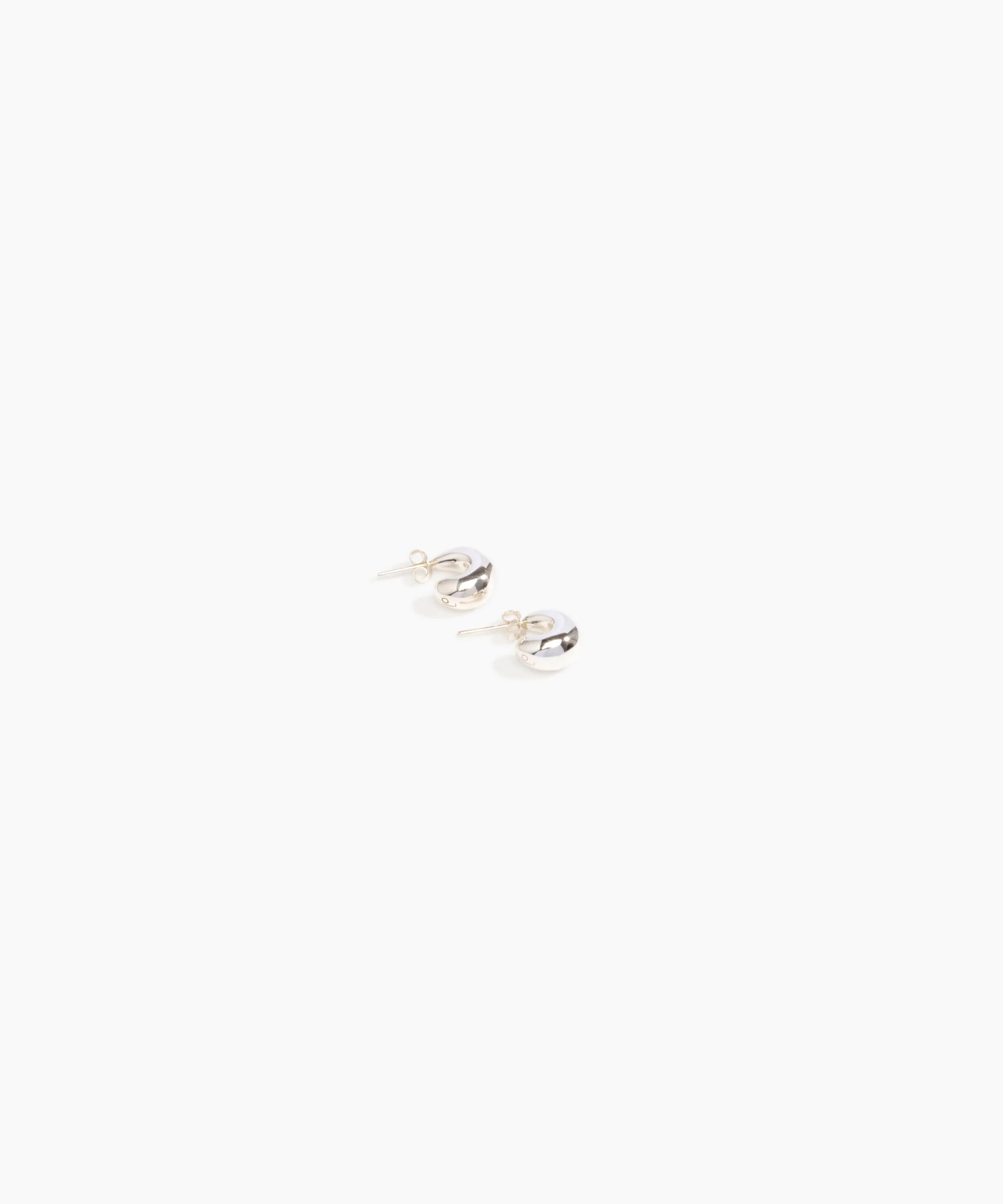 Small Liquid Loop Earrings - Image 4