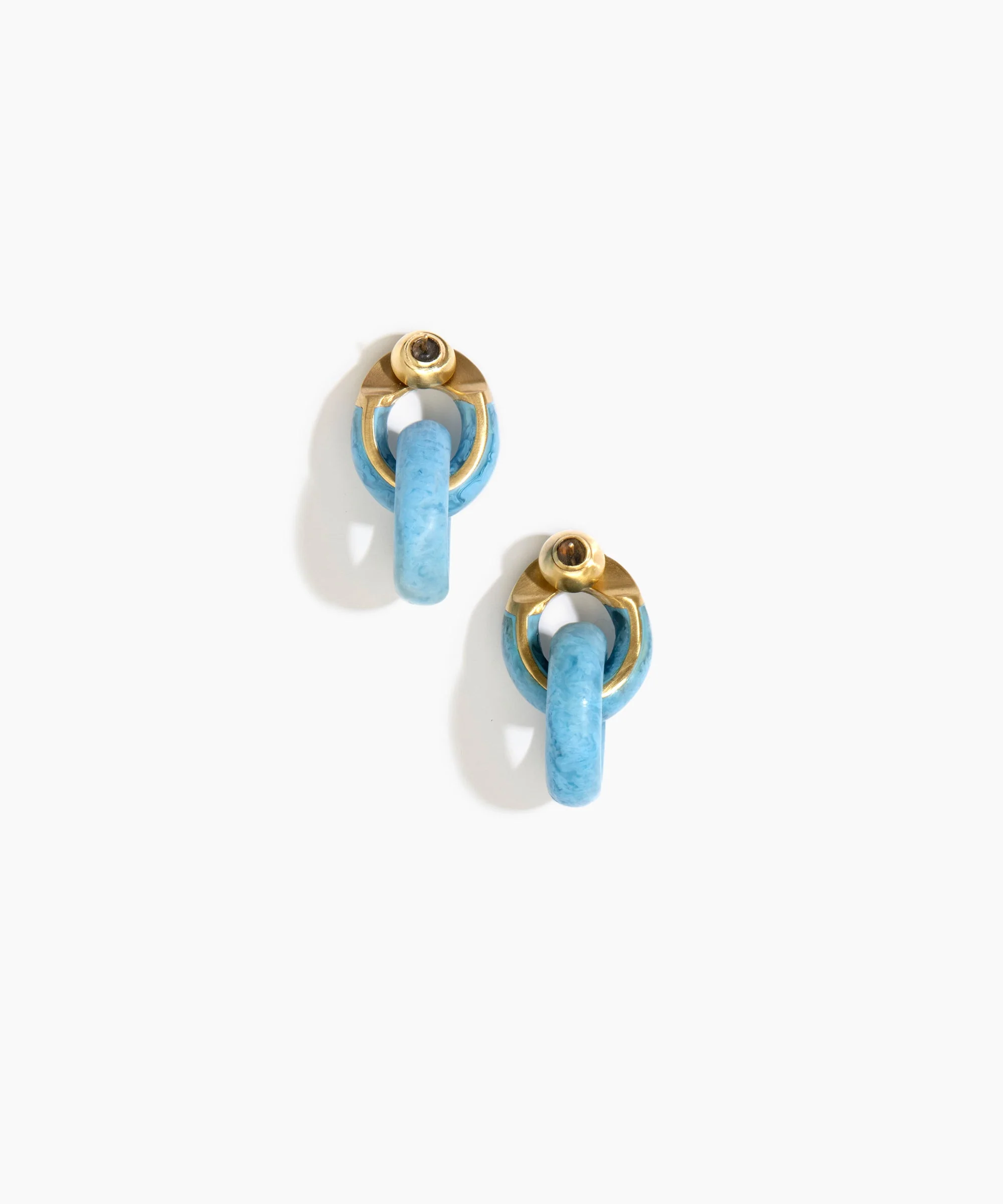 Small Rock Chain Earrings - Image 18